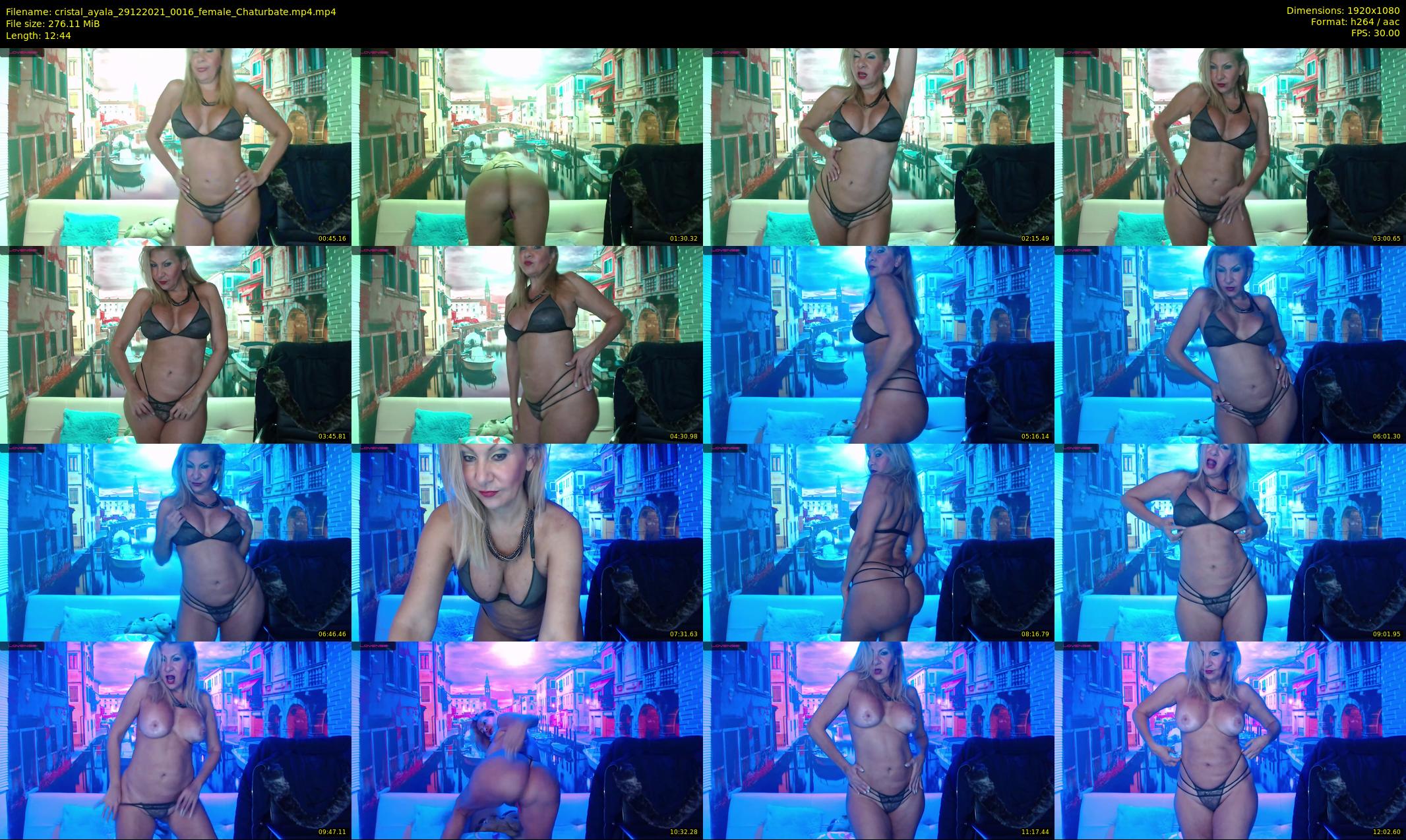 cristal_ayala — 13 minute Chaturbate female cam show recording, 1080p, Dec 29, 2021