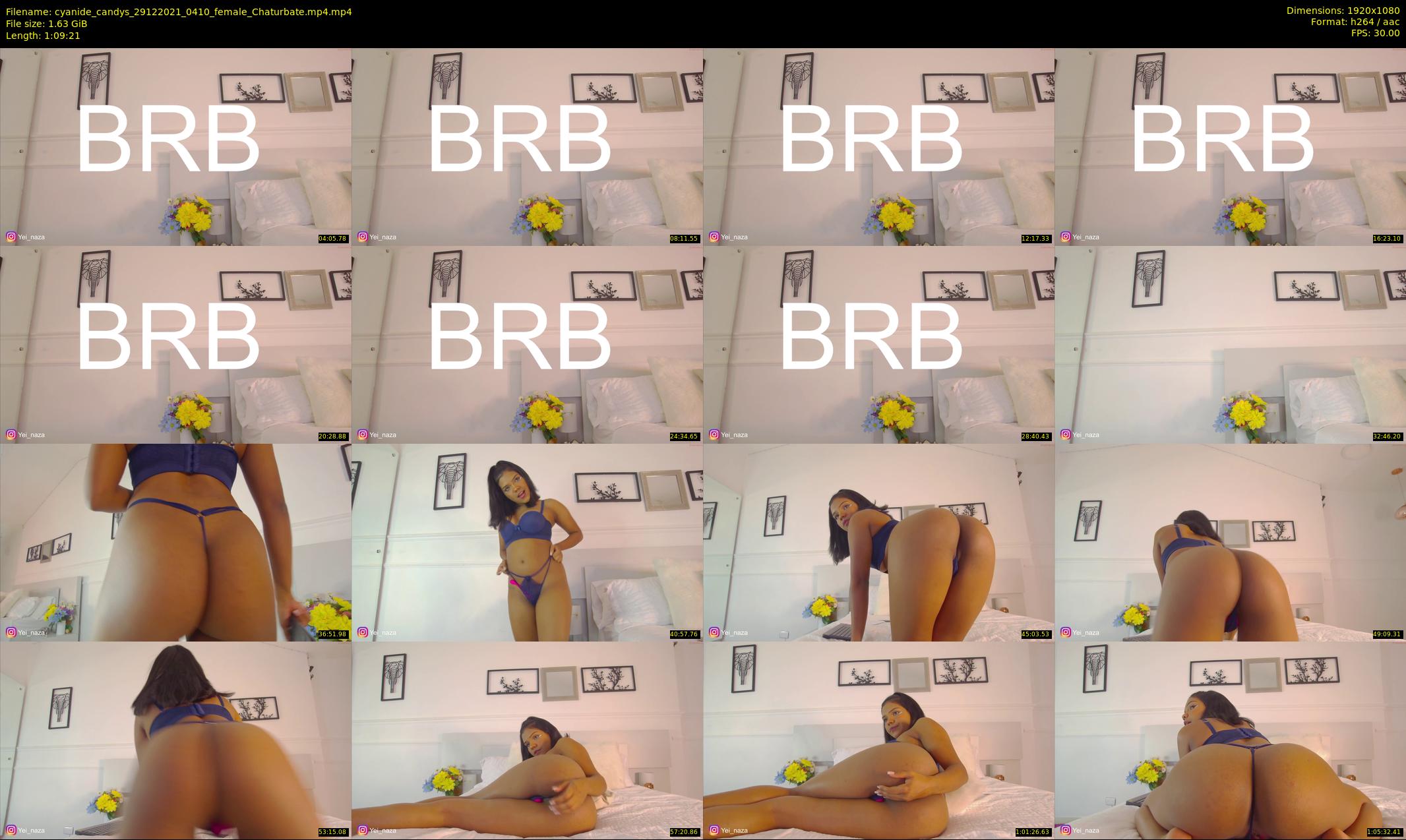 cyanide_candys — 70 minute Chaturbate female cam show recording, 1080p, Dec 29, 2021