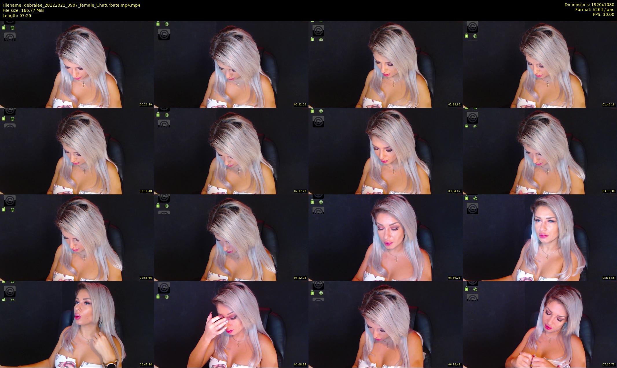 debralee — 8 minute Chaturbate female cam show recording, 1080p, Dec 28, 2021