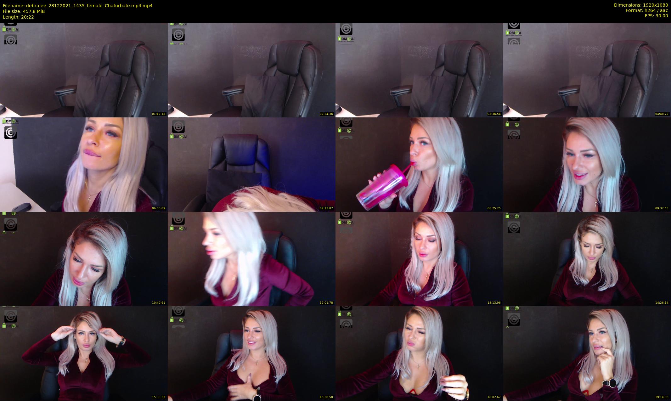 debralee — 21 minute Chaturbate female cam show recording, 1080p, Dec 28, 2021