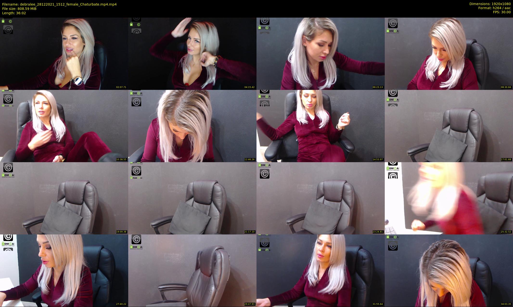 debralee — 37 minute Chaturbate female cam show recording, 1080p, Dec 28, 2021