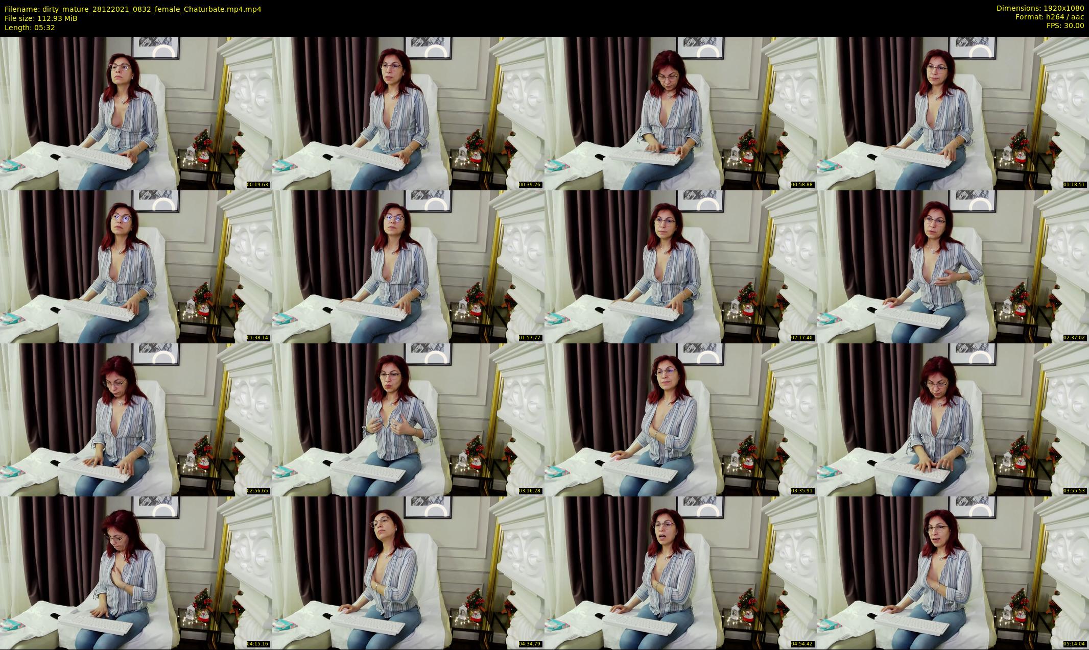 dirty_mature — 6 minute Chaturbate female cam show recording, 1080p, Dec 28, 2021