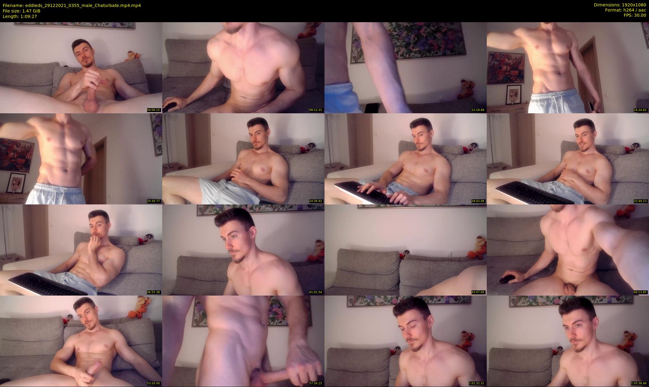 eddieds — 70 minute Chaturbate male cam show recording, 1080p, Dec 29, 2021