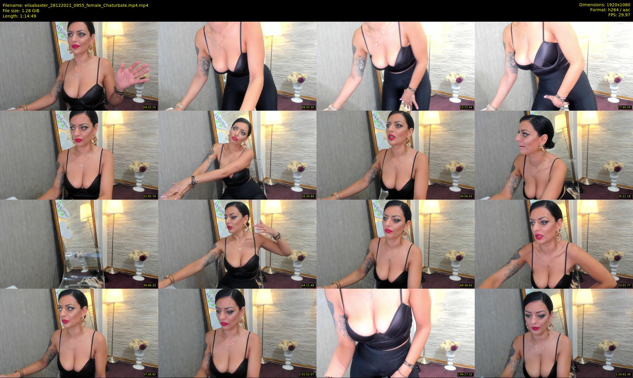 elisabaxter — 75 minute Chaturbate female cam show recording, 1080p, Dec 28, 2021