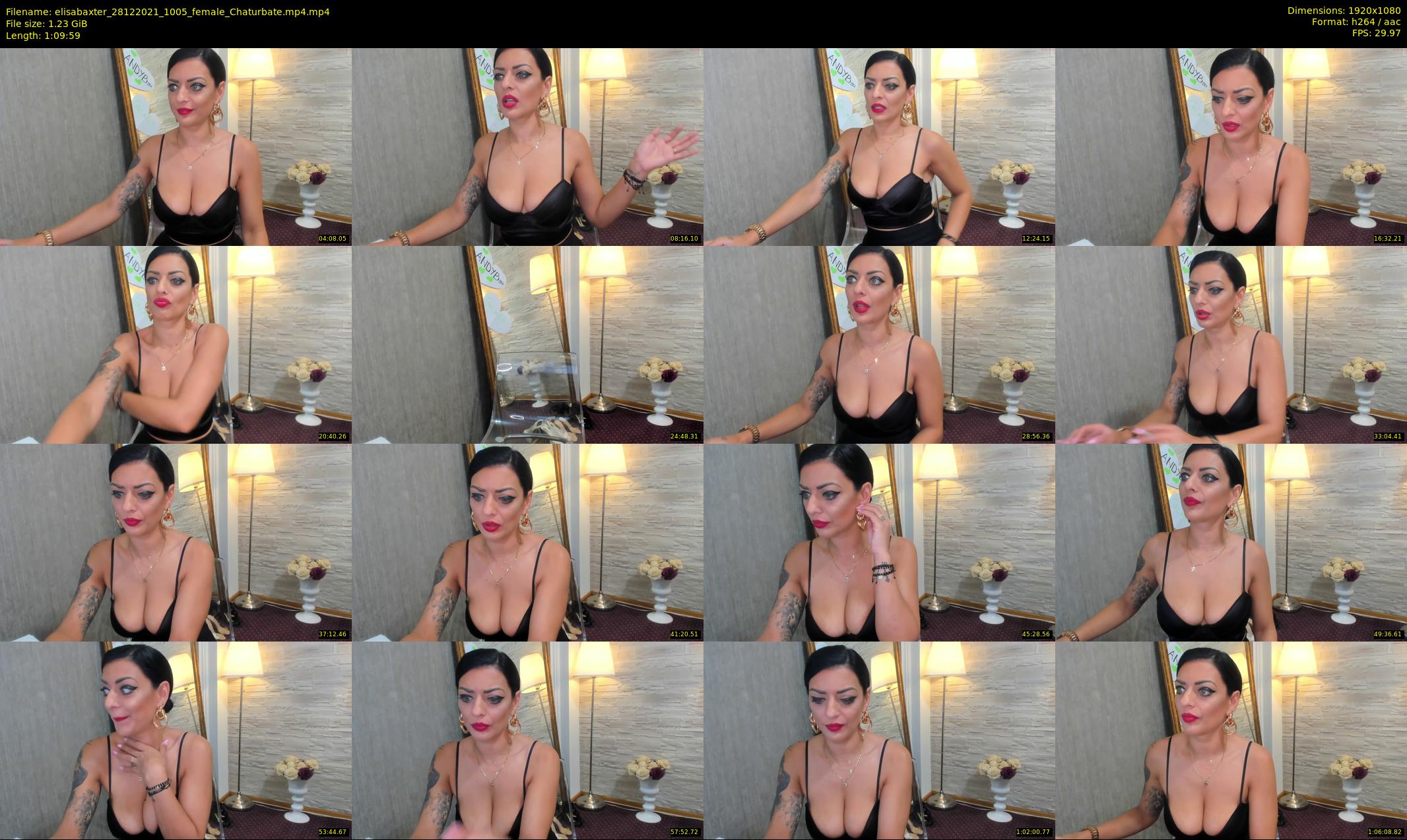 elisabaxter — 70 minute Chaturbate female cam show recording, 1080p, Dec 28, 2021