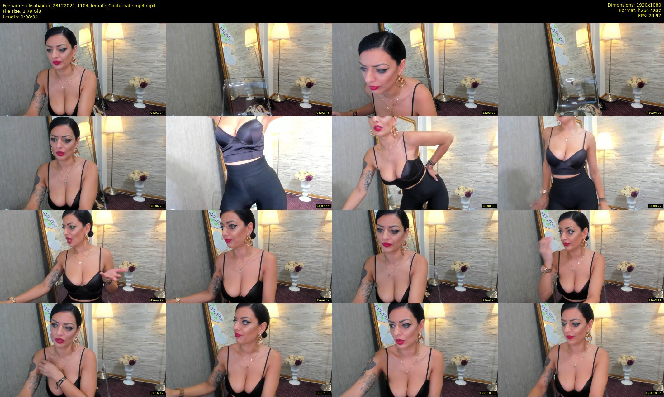 elisabaxter — 69 minute Chaturbate female cam show recording, 1080p, Dec 28, 2021