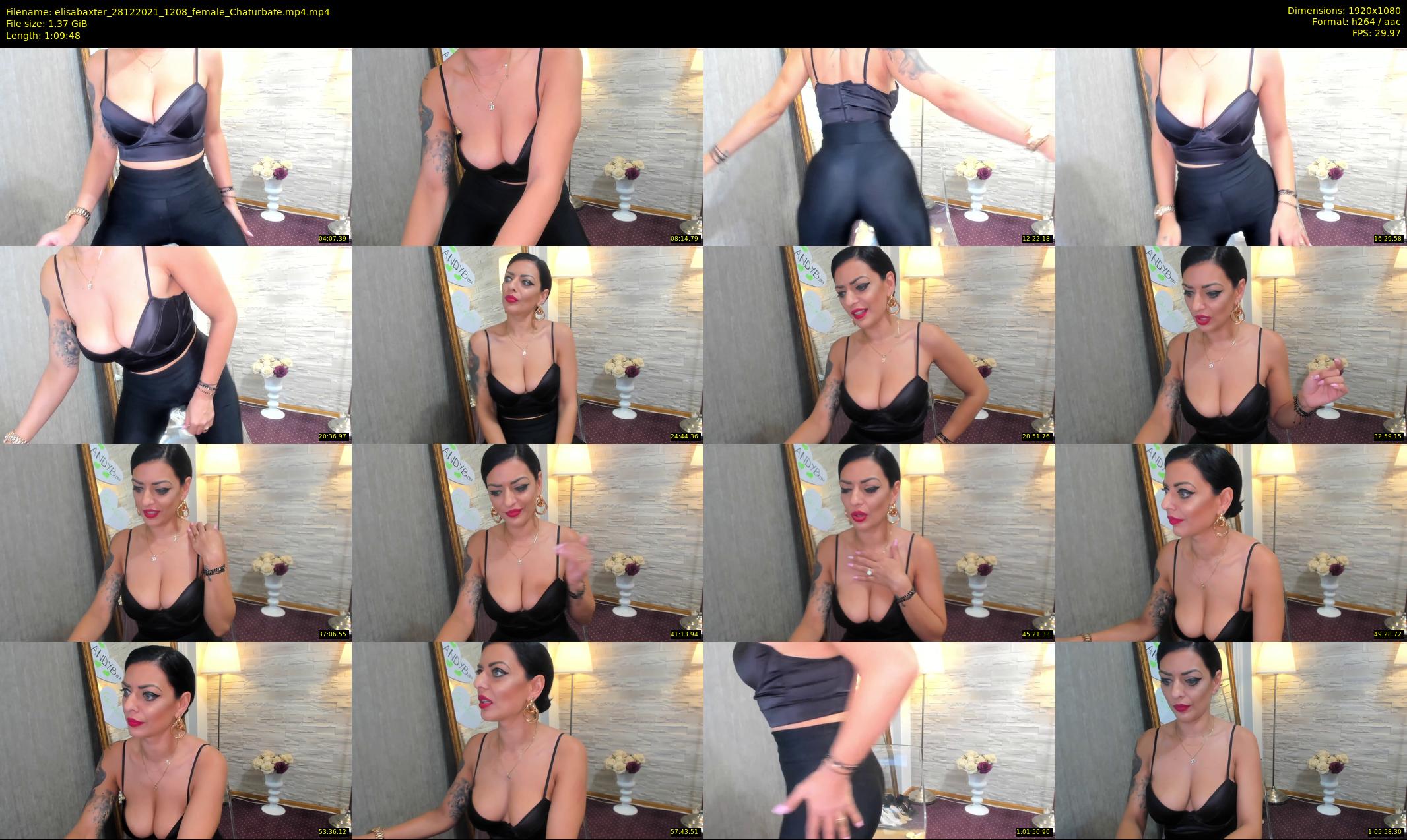 elisabaxter — 70 minute Chaturbate female cam show recording, 1080p, Dec 28, 2021