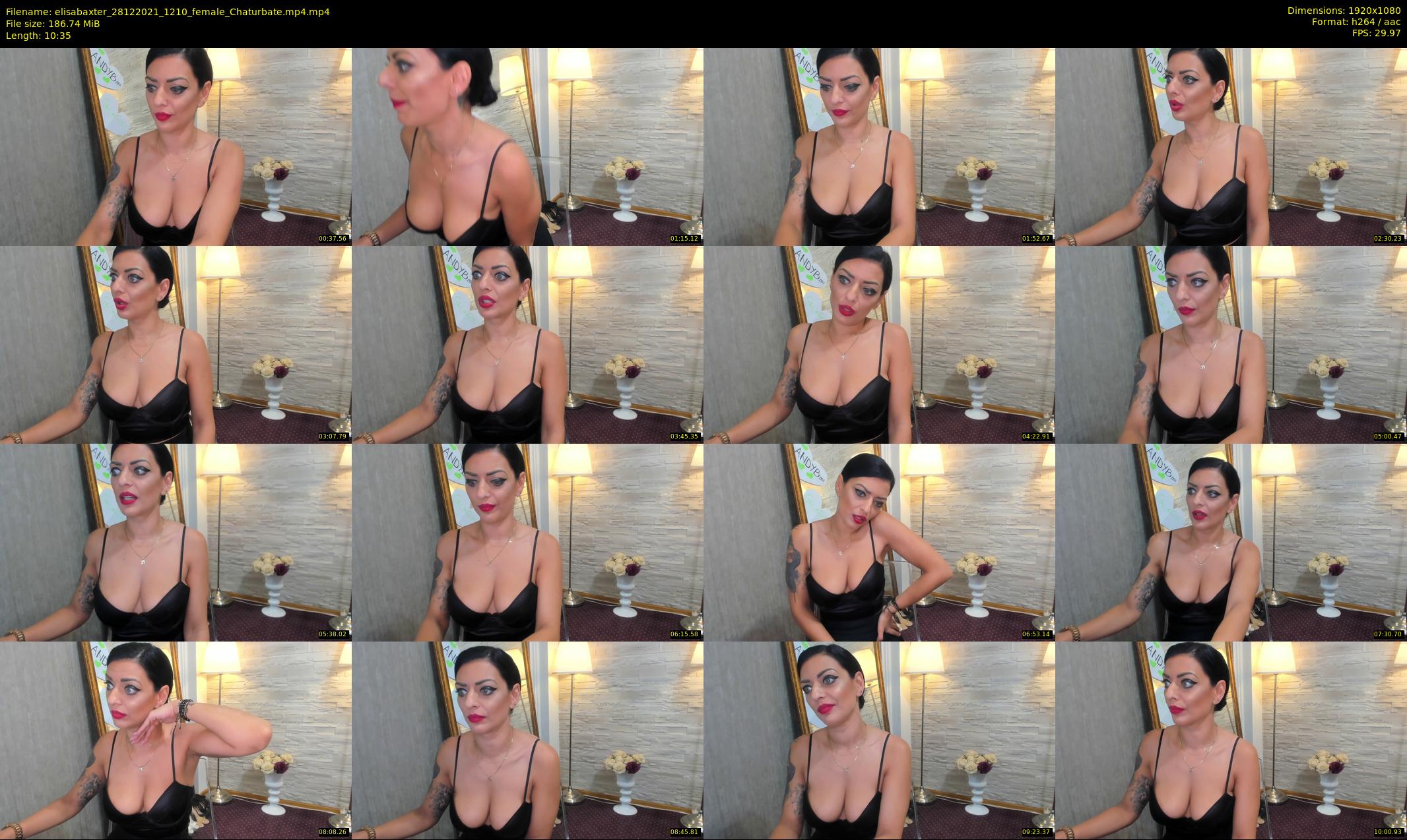 elisabaxter — 11 minute Chaturbate female cam show recording, 1080p, Dec 28, 2021