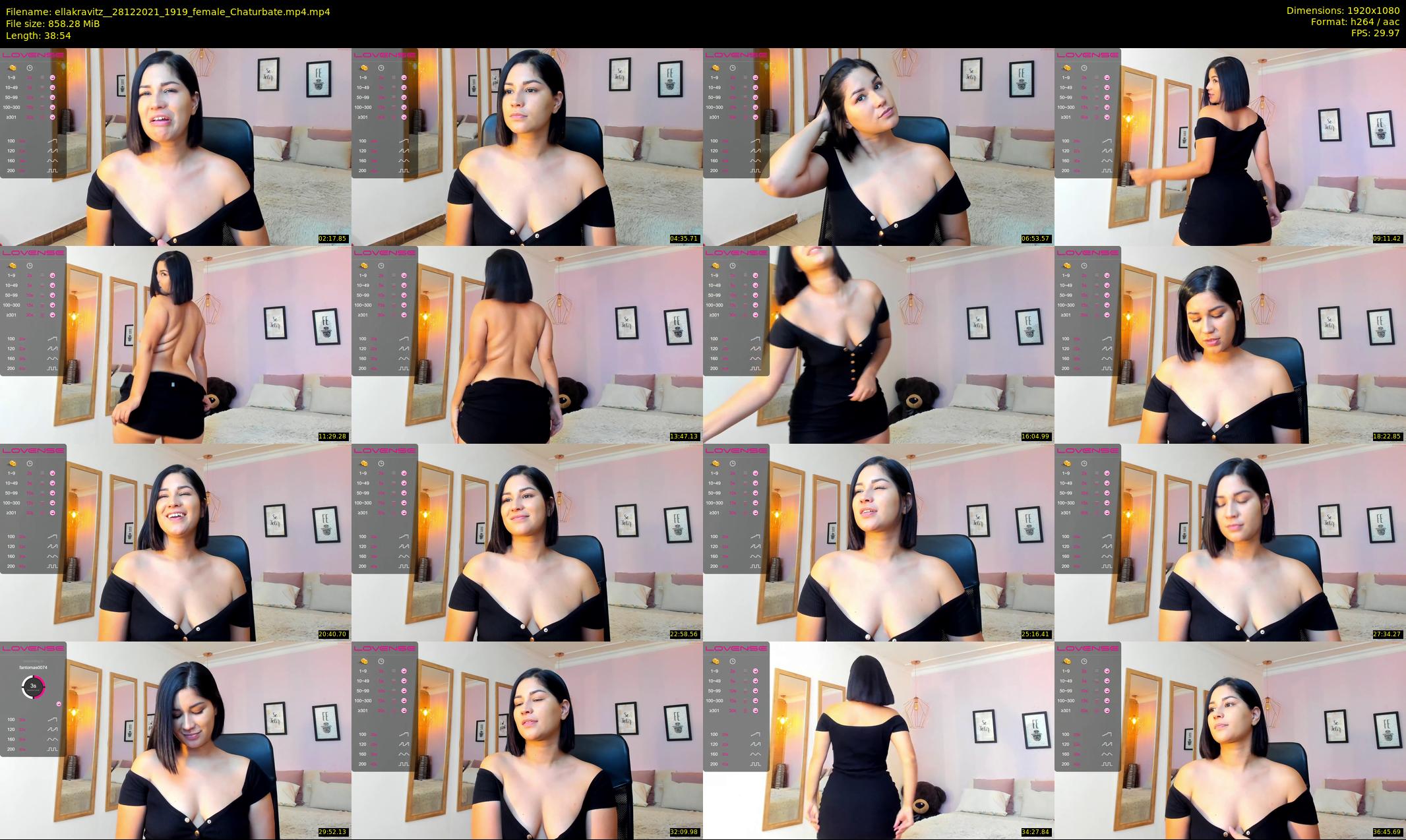 ellakravitz_ — 39 minute Chaturbate female cam show recording, 1080p, Dec 28, 2021