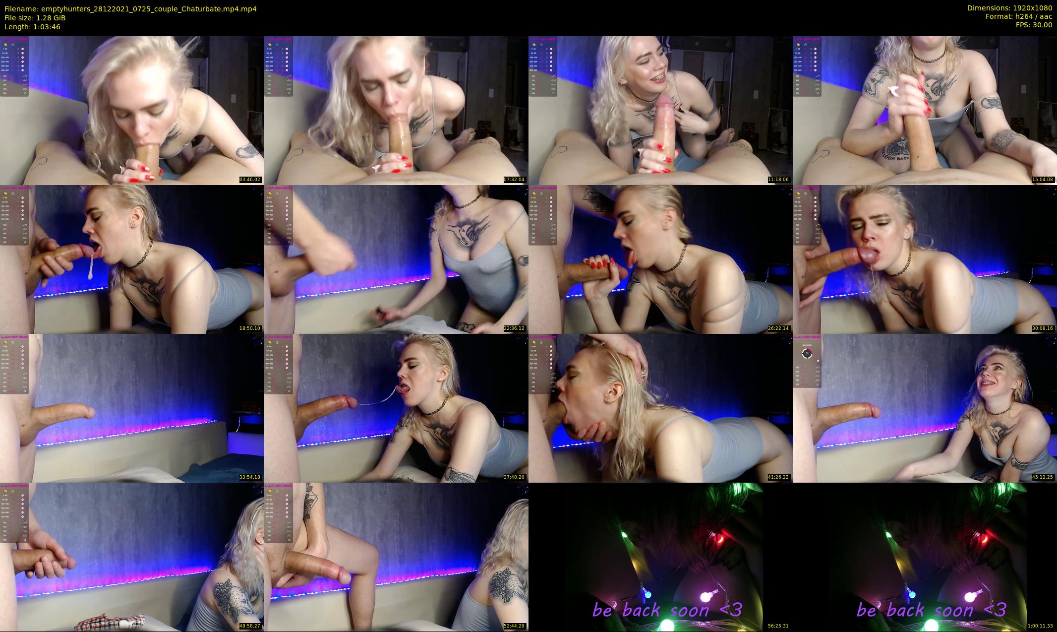 emptyhunters — 64 minute Chaturbate couple cam show recording, 1080p, Dec 28, 2021