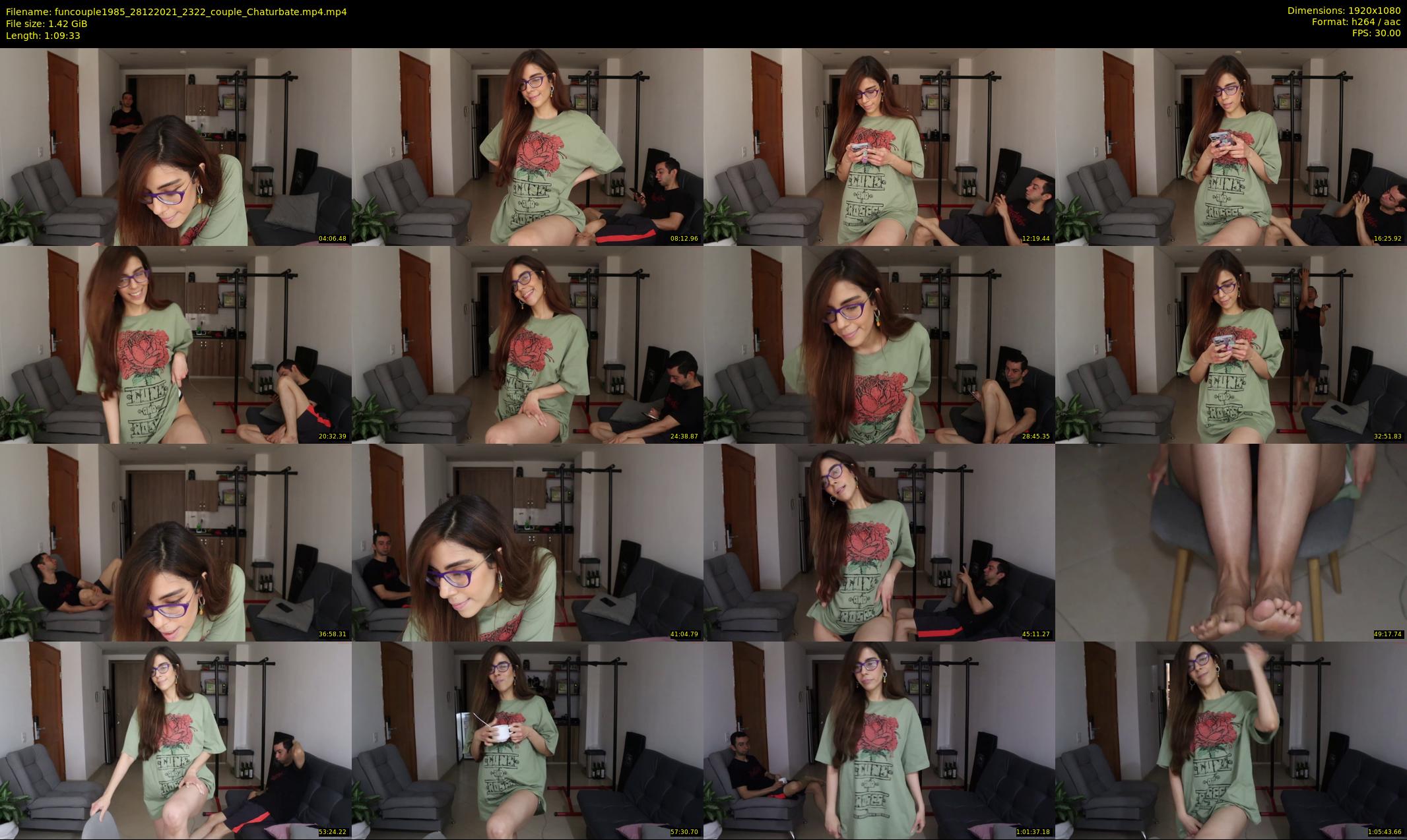 funcouple1985 — 70 minute Chaturbate couple cam show recording, 1080p, Dec 28, 2021