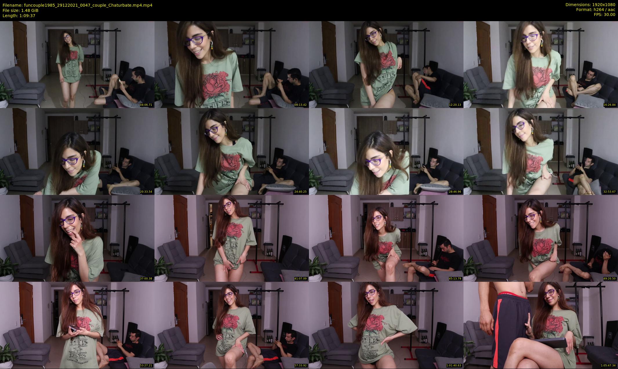 funcouple1985 — 70 minute Chaturbate couple cam show recording, 1080p, Dec 29, 2021