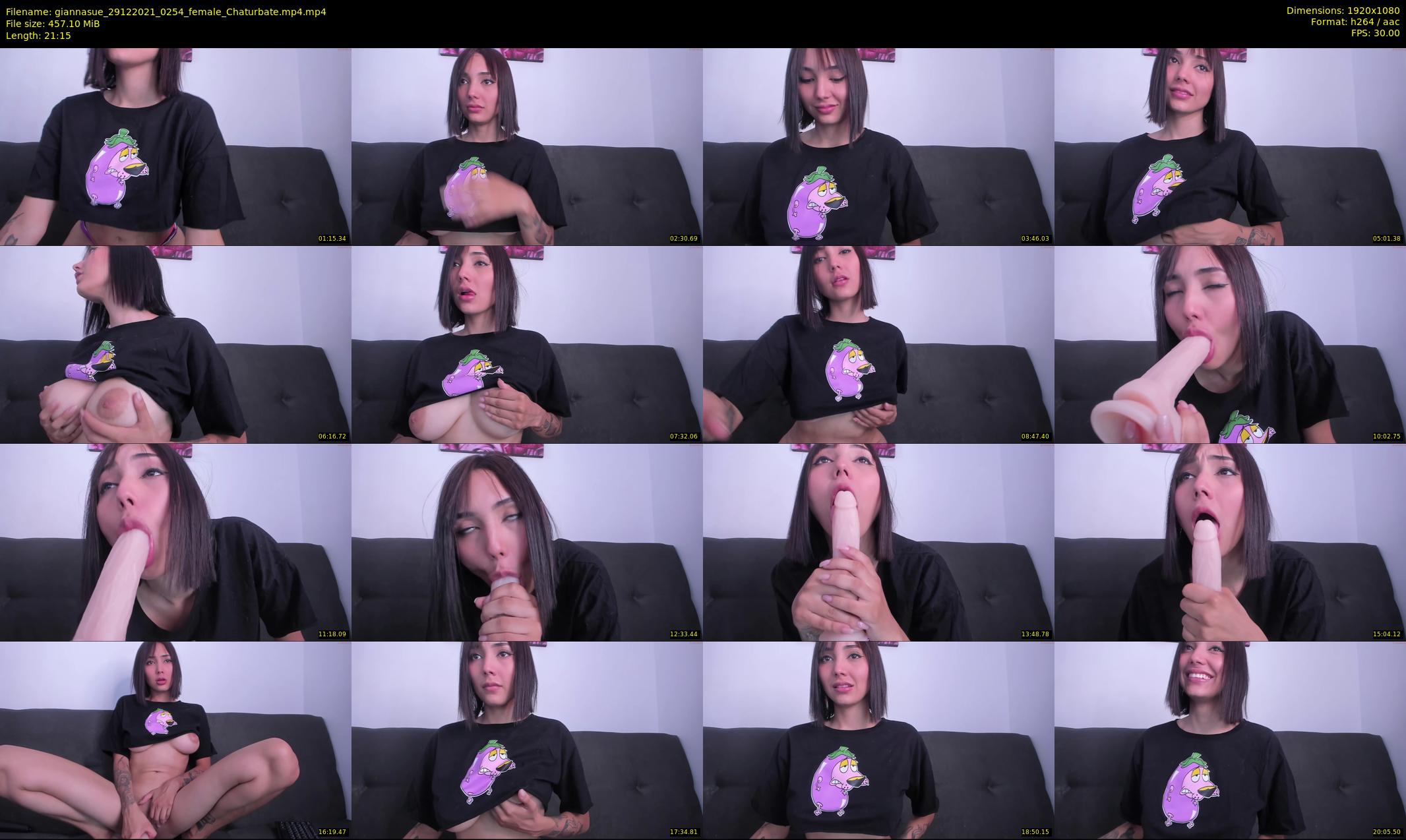 giannasue — 22 minute Chaturbate female cam show recording, 1080p, Dec 29, 2021