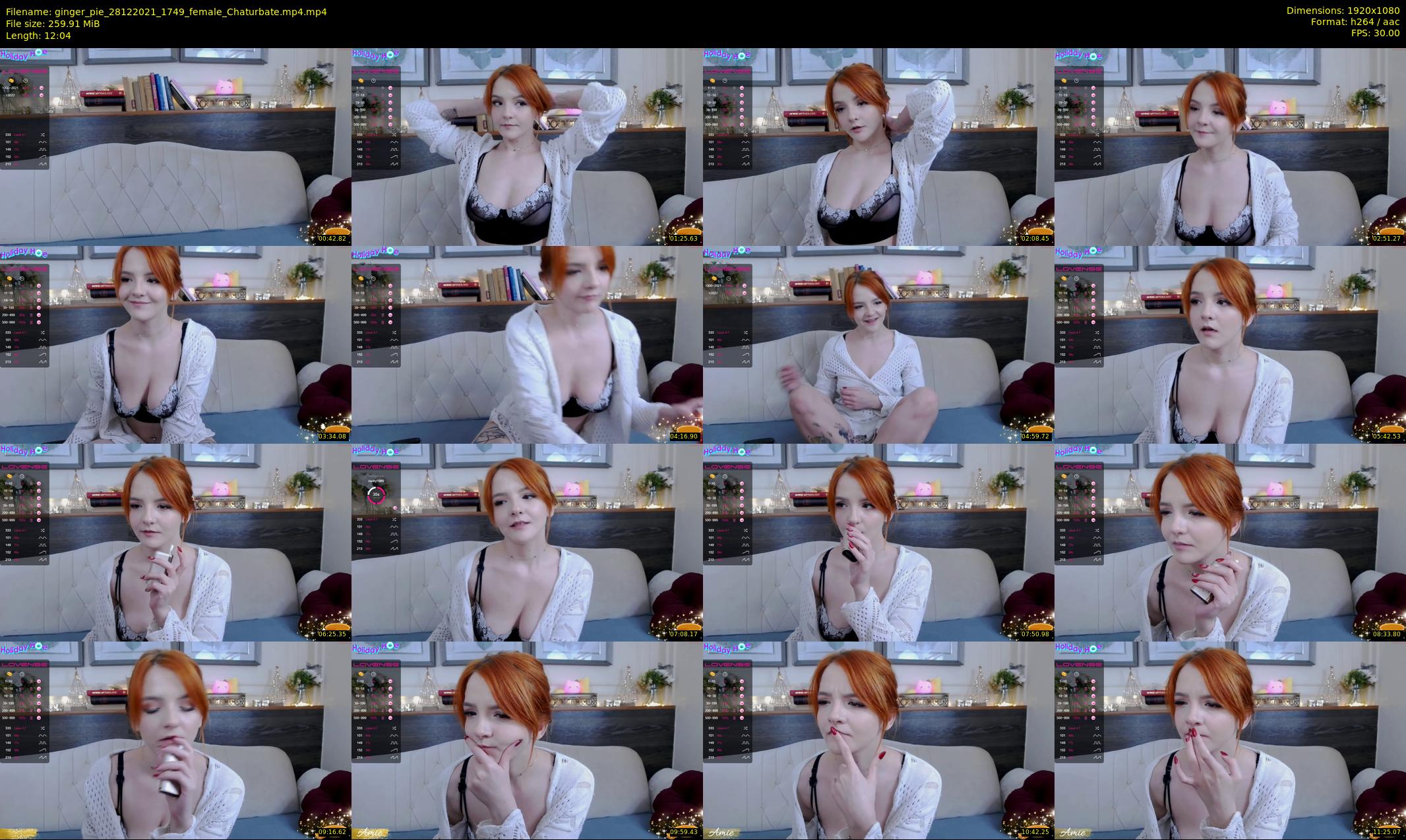 ginger_pie — 13 minute Chaturbate female cam show recording, 1080p, Dec 28, 2021