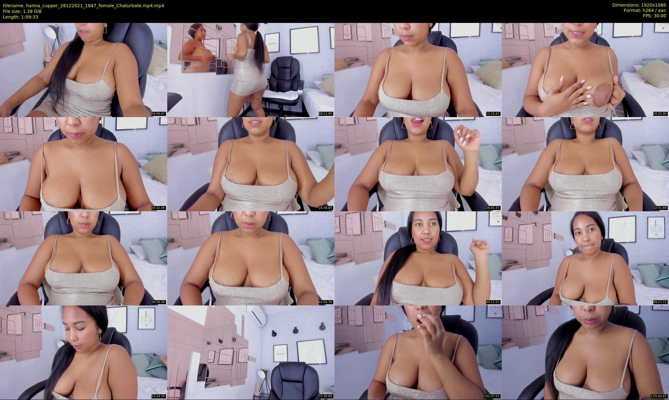 hanna_cupper — 70 minute Chaturbate female cam show recording, 1080p, Dec 28, 2021