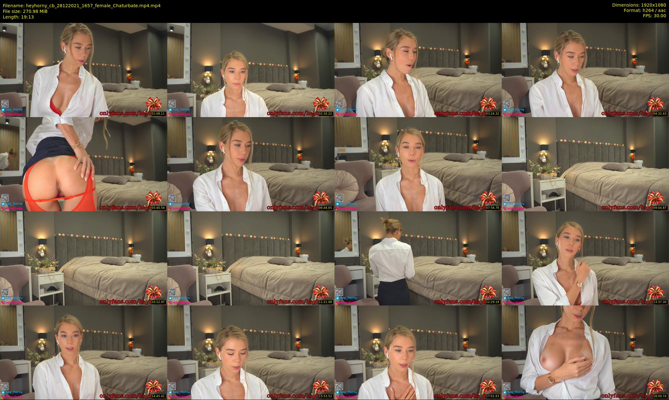 heyhorny_cb — 20 minute Chaturbate couple cam show recording, 1080p, Dec 28, 2021