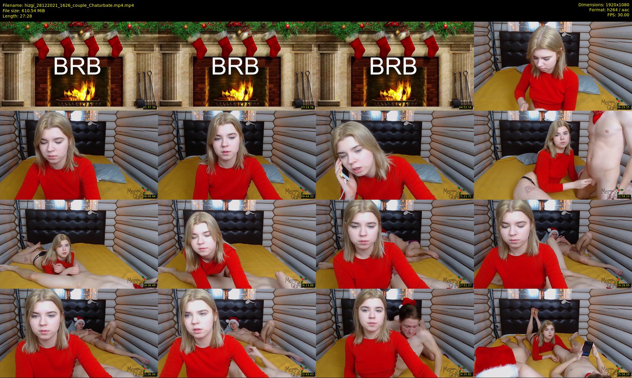 hizgi — 28 minute Chaturbate couple cam show recording, 1080p, Dec 28, 2021