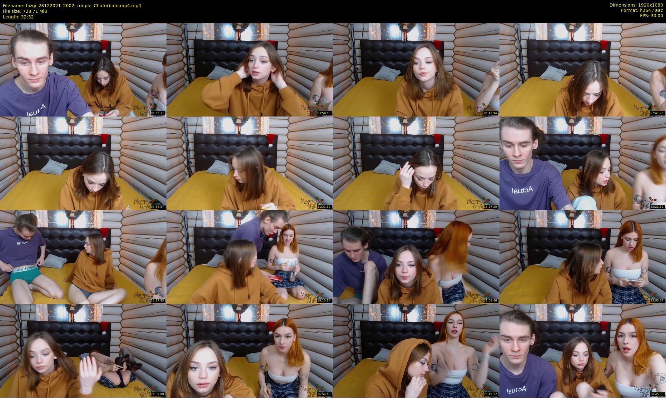 hizgi — 33 minute Chaturbate couple cam show recording, 1080p, Dec 28, 2021