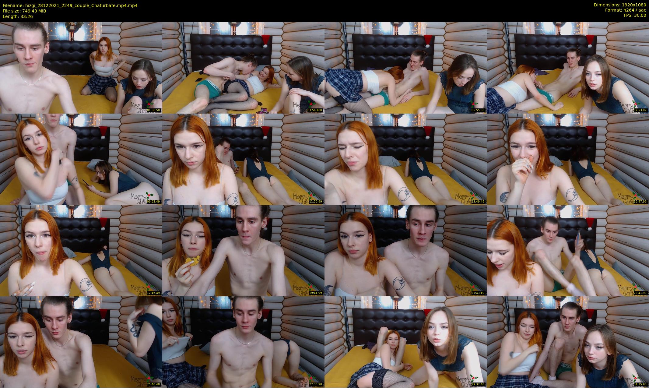 hizgi — 34 minute Chaturbate couple cam show recording, 1080p, Dec 28, 2021