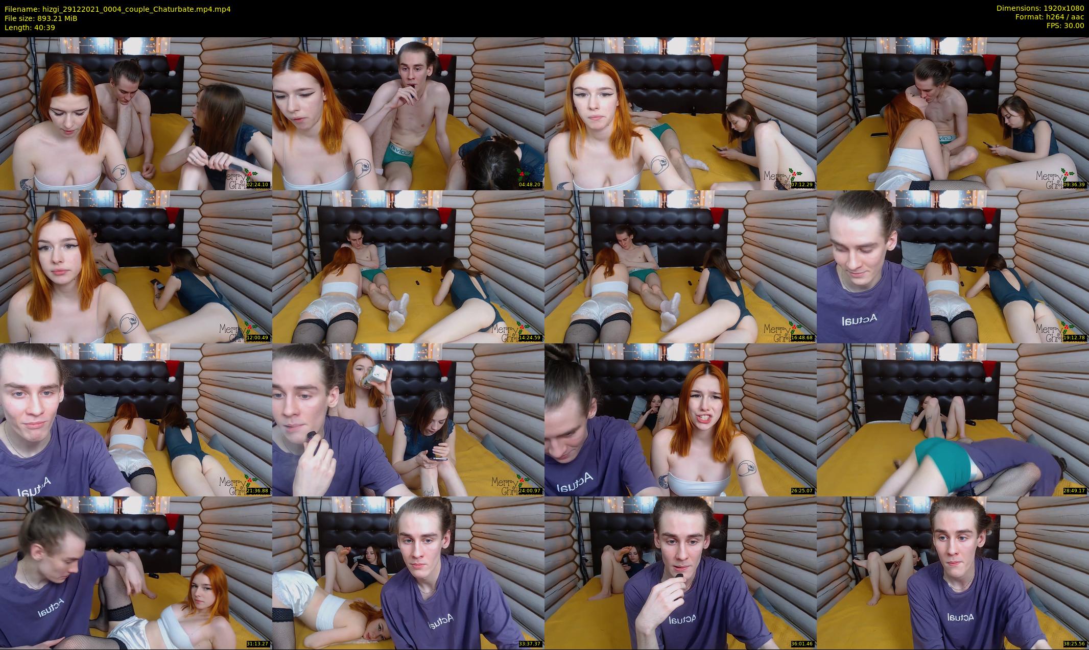hizgi — 41 minute Chaturbate couple cam show recording, 1080p, Dec 29, 2021