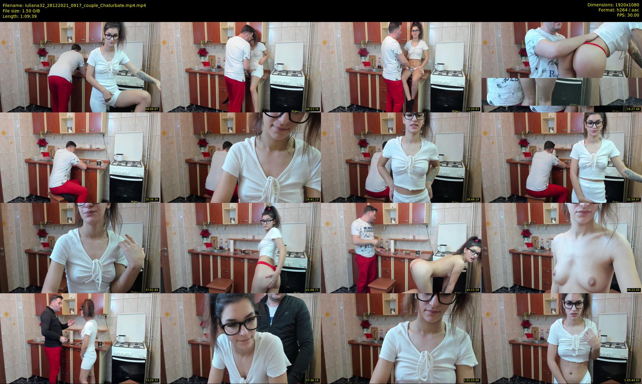 iuliana32 — 70 minute Chaturbate couple cam show recording, 1080p, Dec 28, 2021