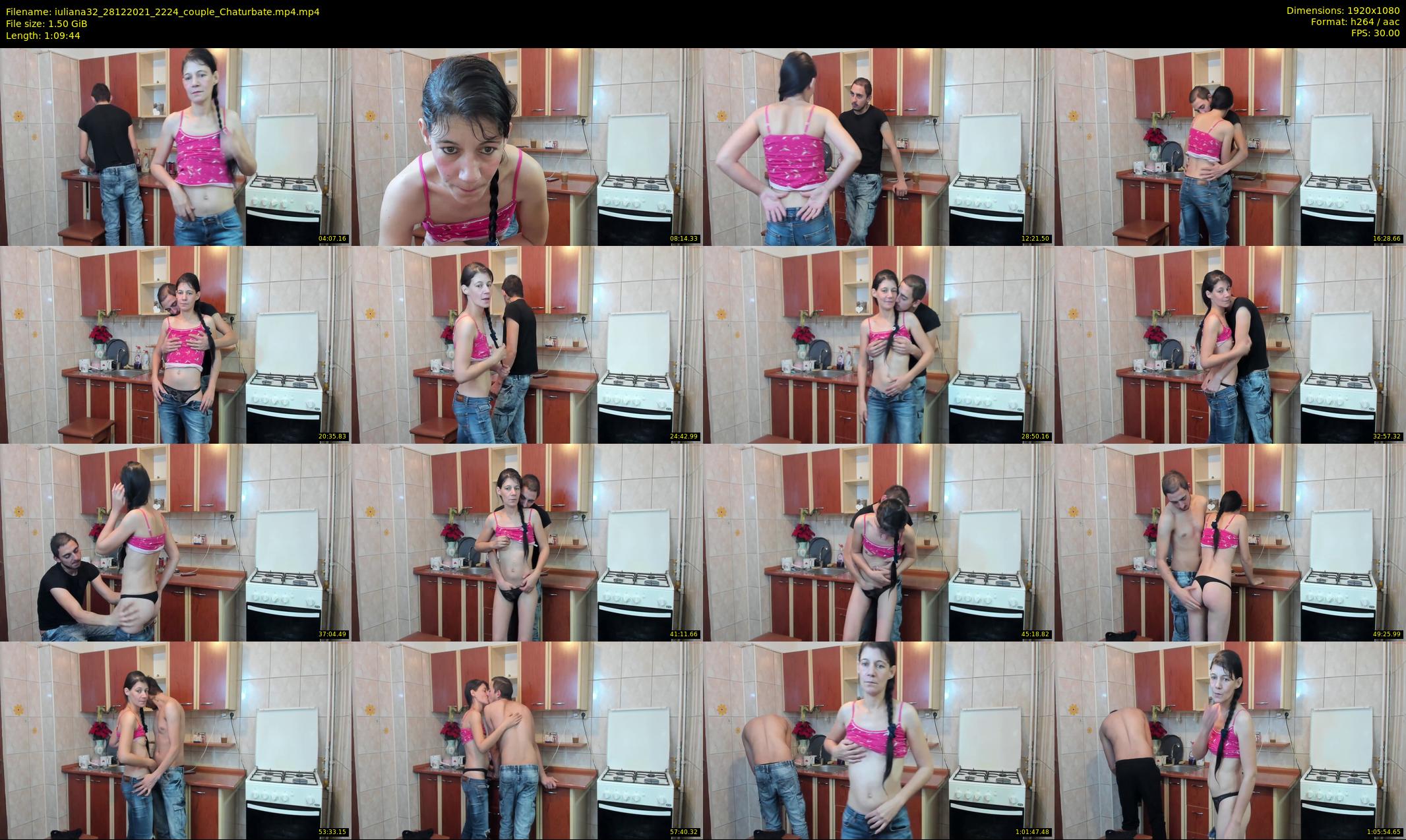 iuliana32 — 70 minute Chaturbate couple cam show recording, 1080p, Dec 28, 2021