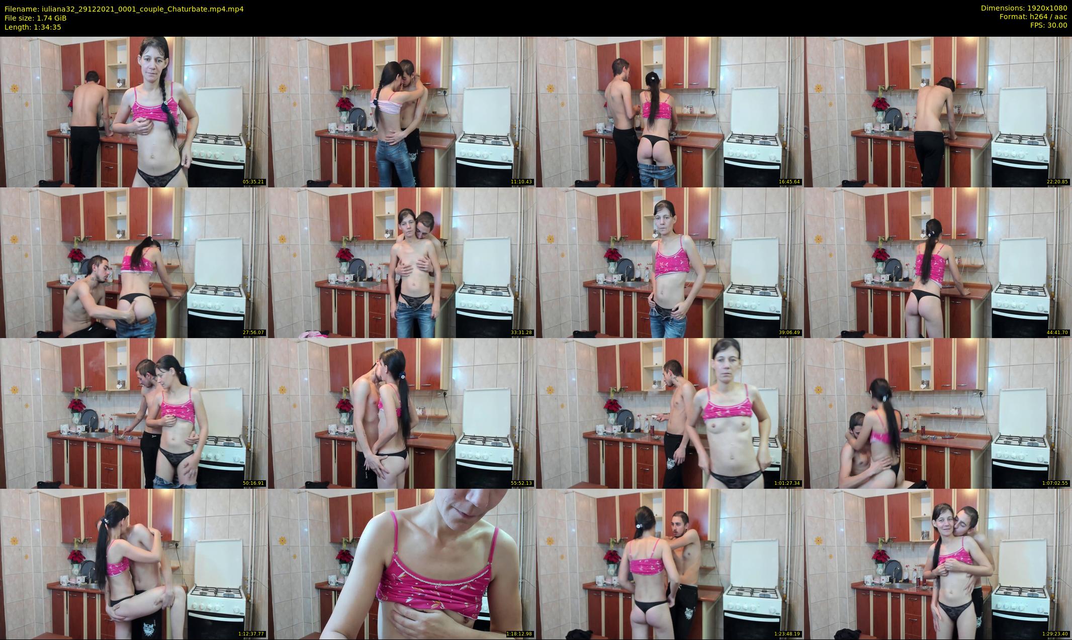 iuliana32 — 95 minute Chaturbate couple cam show recording, 1080p, Dec 29, 2021