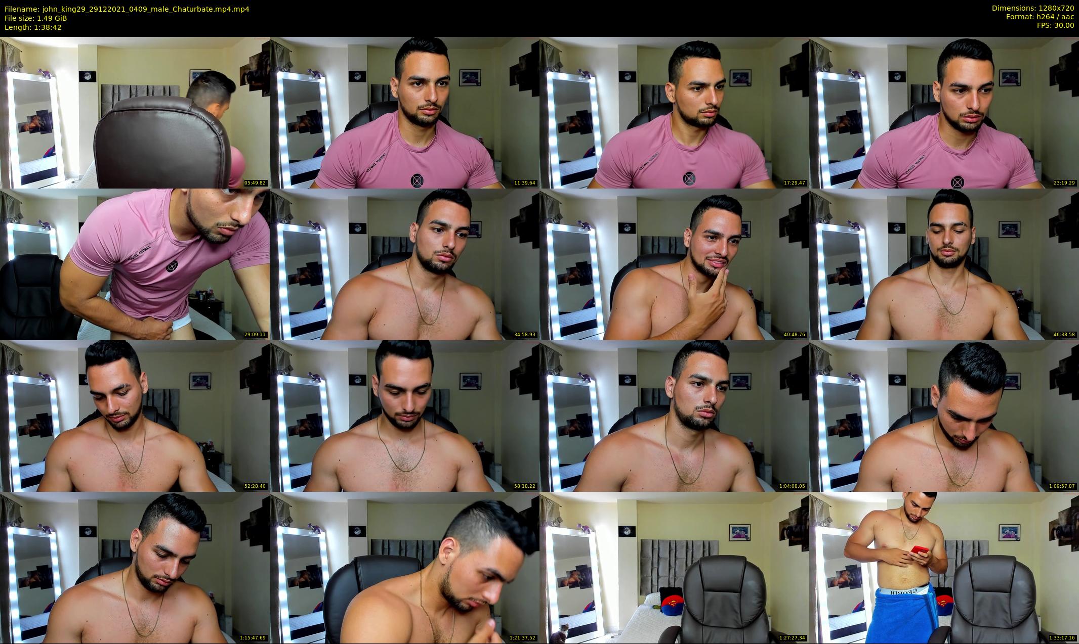 john_king29 — 99 minute Chaturbate male cam show recording, 720p, Dec 29, 2021
