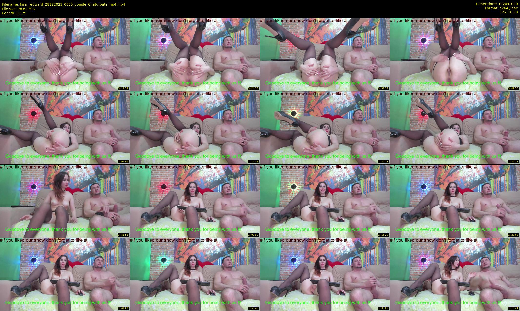 kira__edward — 4 minute Chaturbate couple cam show recording, 1080p, Dec 28, 2021