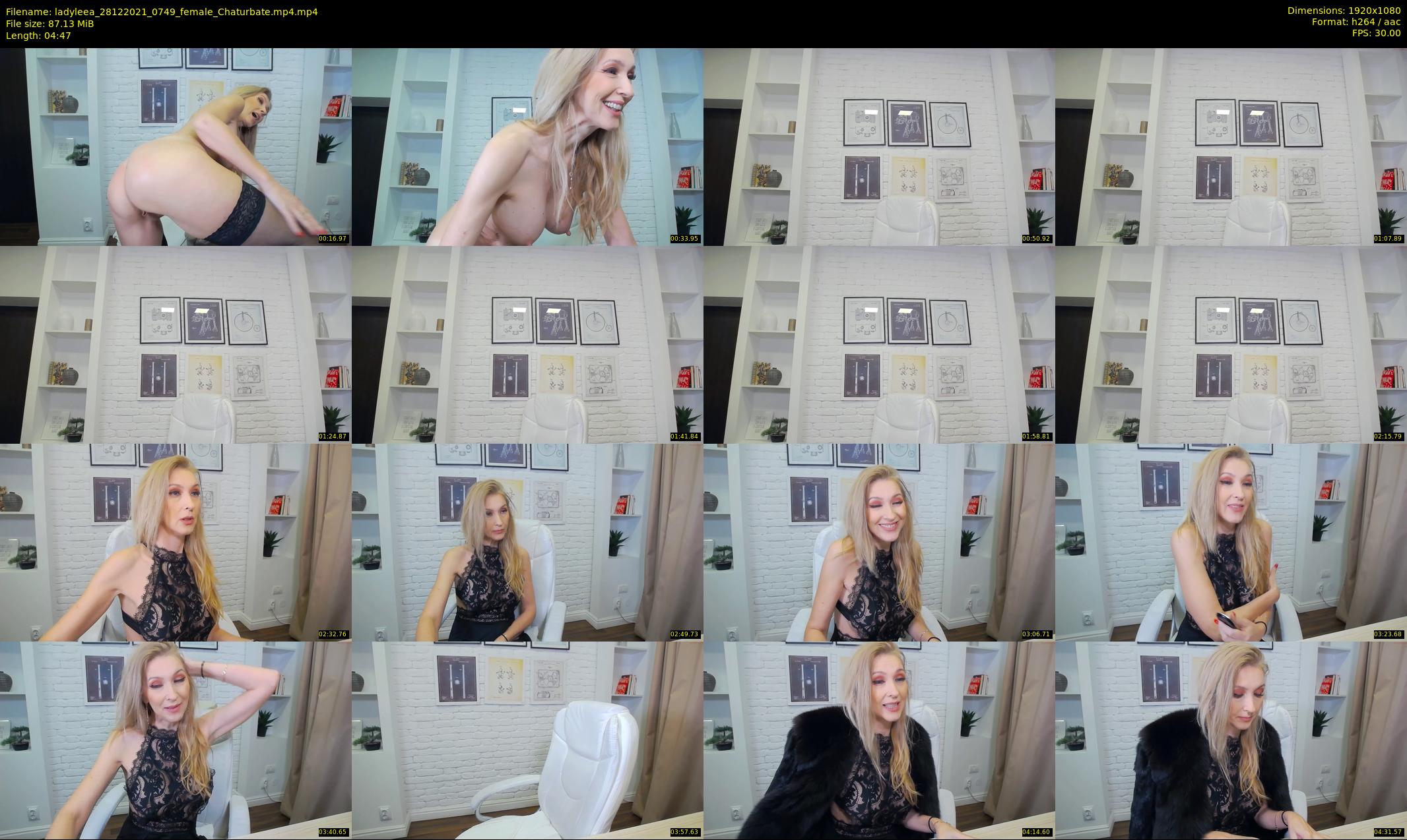 ladyleea — 5 minute Chaturbate female cam show recording, 1080p, Dec 28, 2021