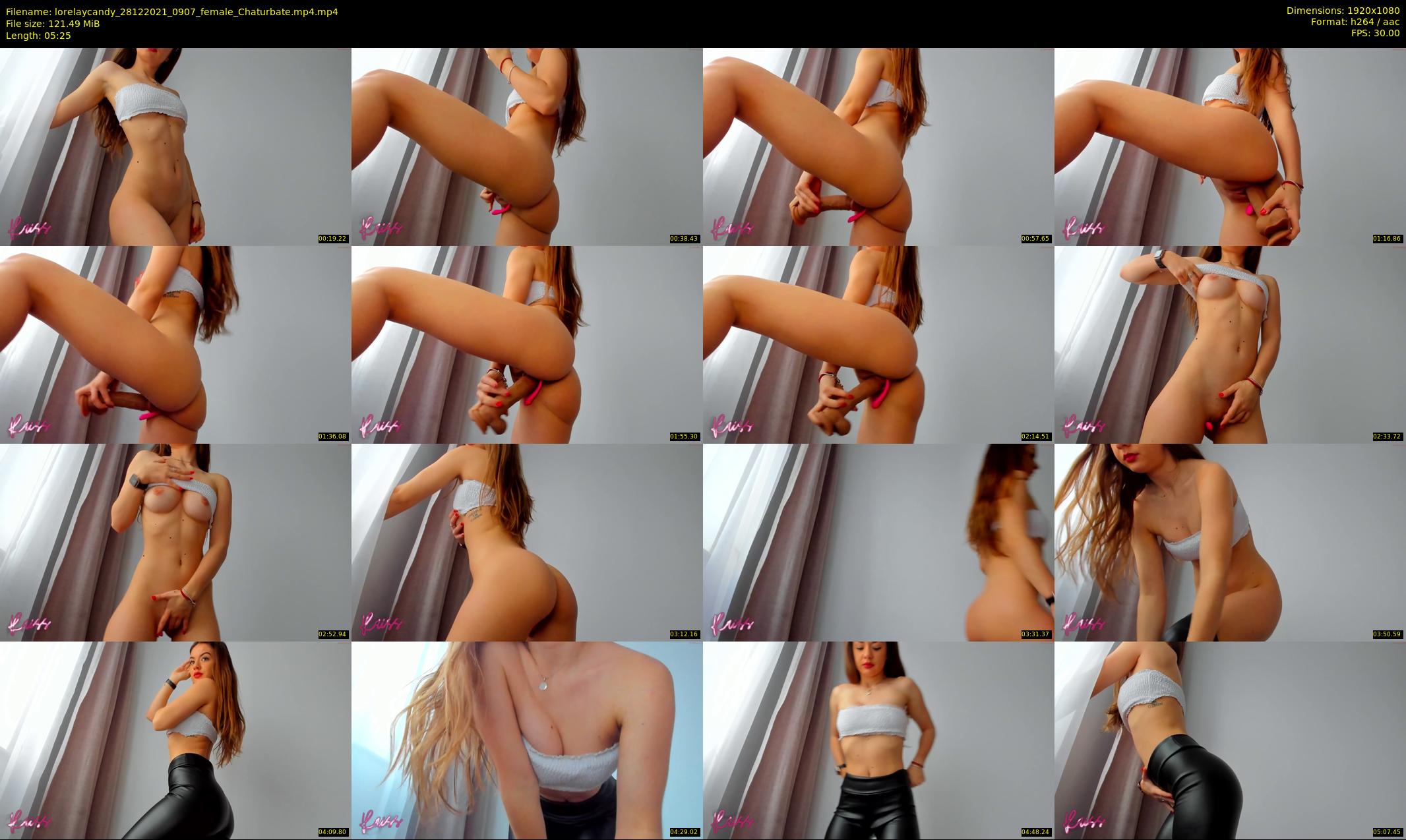 lorelaycandy — 6 minute Chaturbate female cam show recording, 1080p, Dec 28, 2021