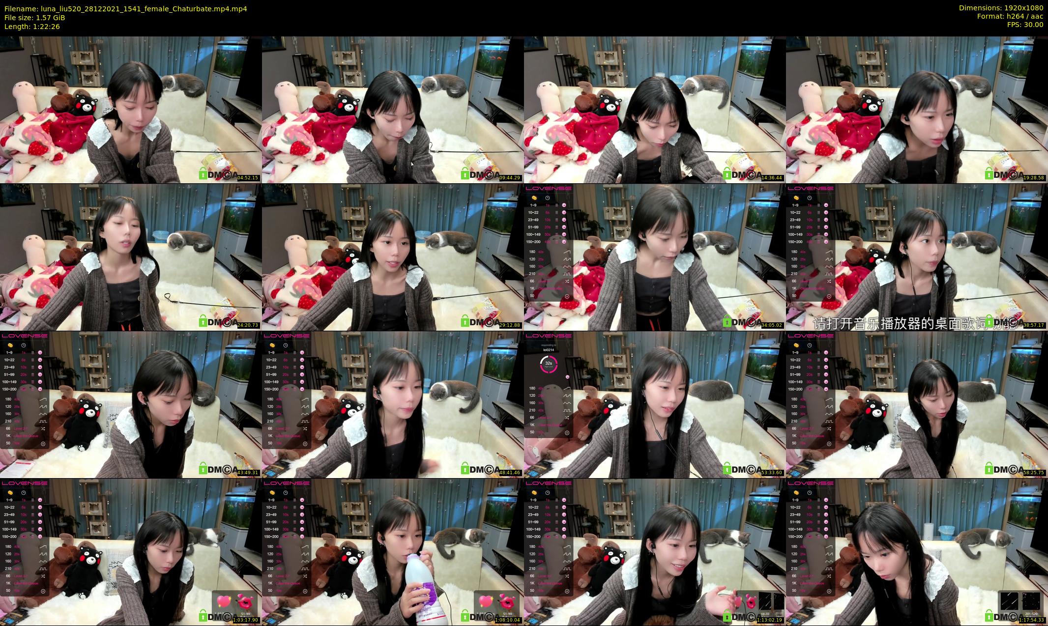 luna_liu520 — 83 minute Chaturbate female cam show recording, 1080p, Dec 28, 2021