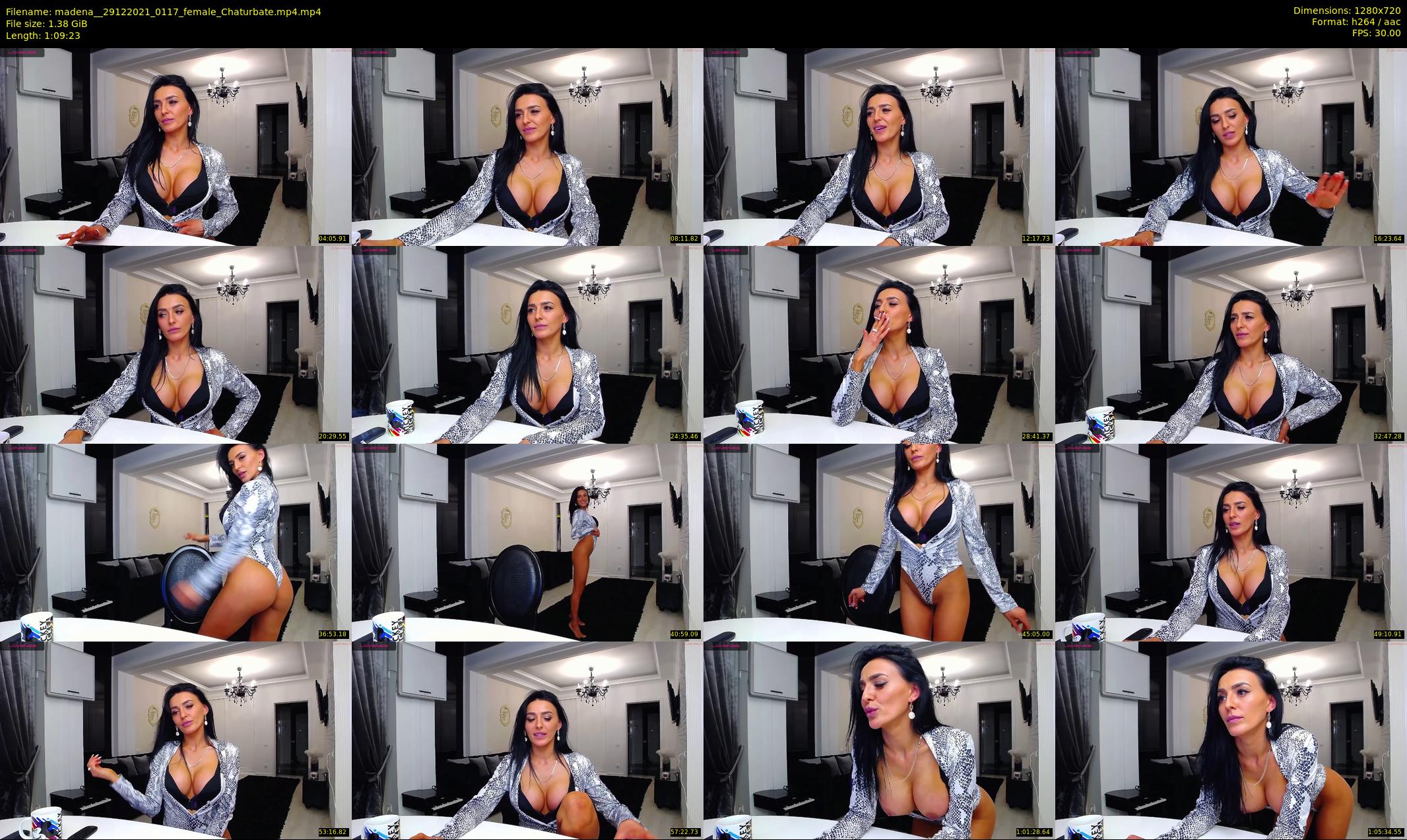 madena_ — 70 minute Chaturbate female cam show recording, 720p, Dec 29, 2021