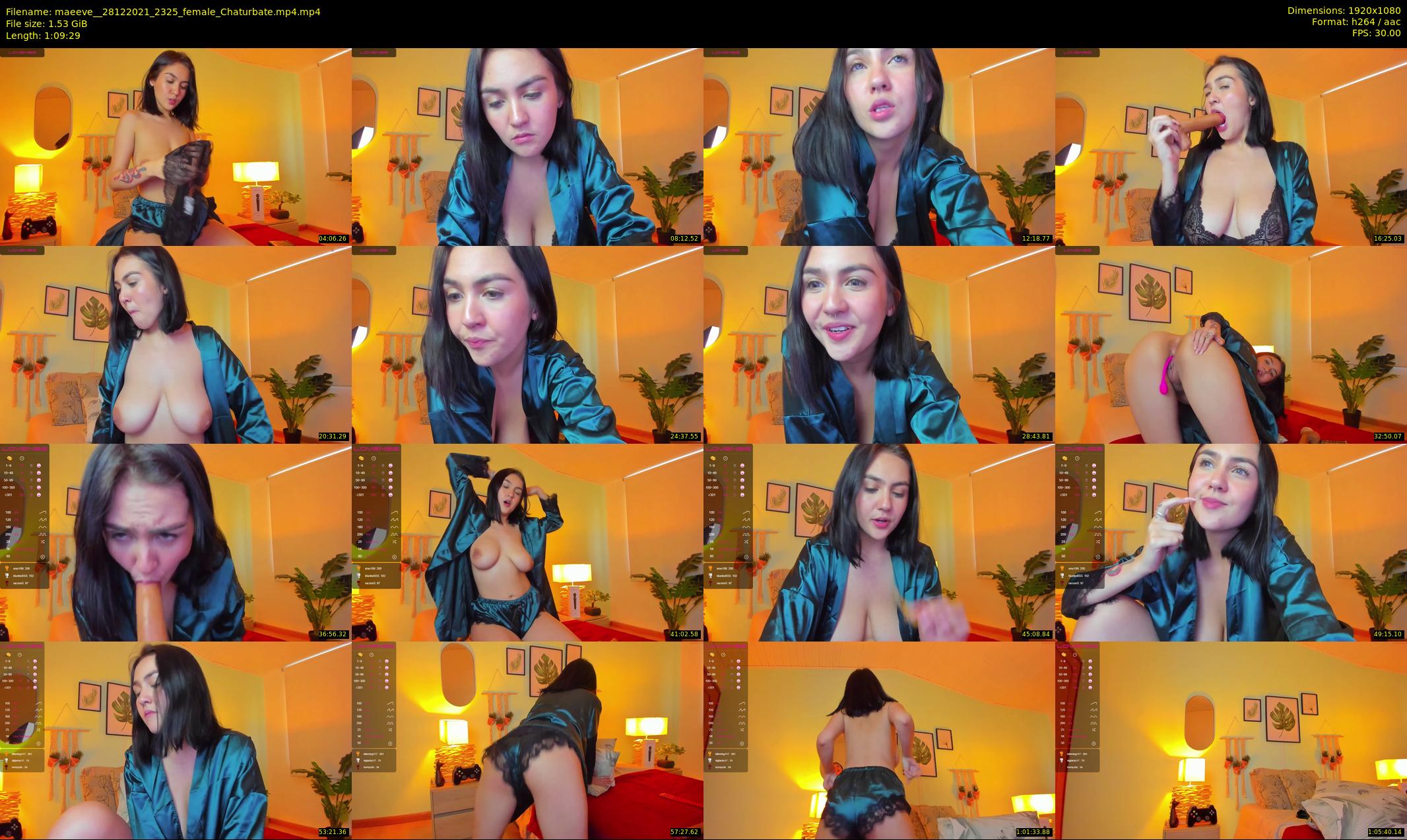 maeeve_ — 70 minute Chaturbate female cam show recording, 1080p, Dec 28, 2021