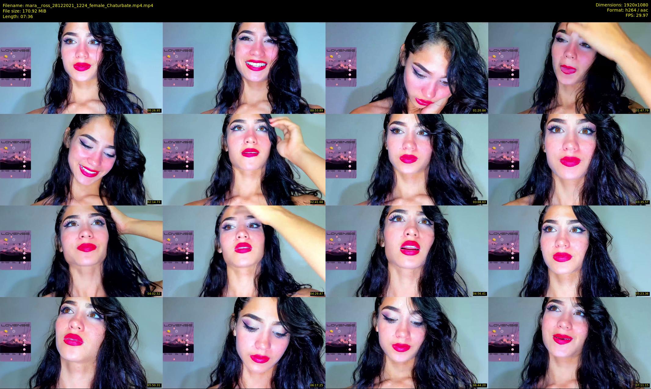 mara__ross — 8 minute Chaturbate female cam show recording, 1080p, Dec 28, 2021