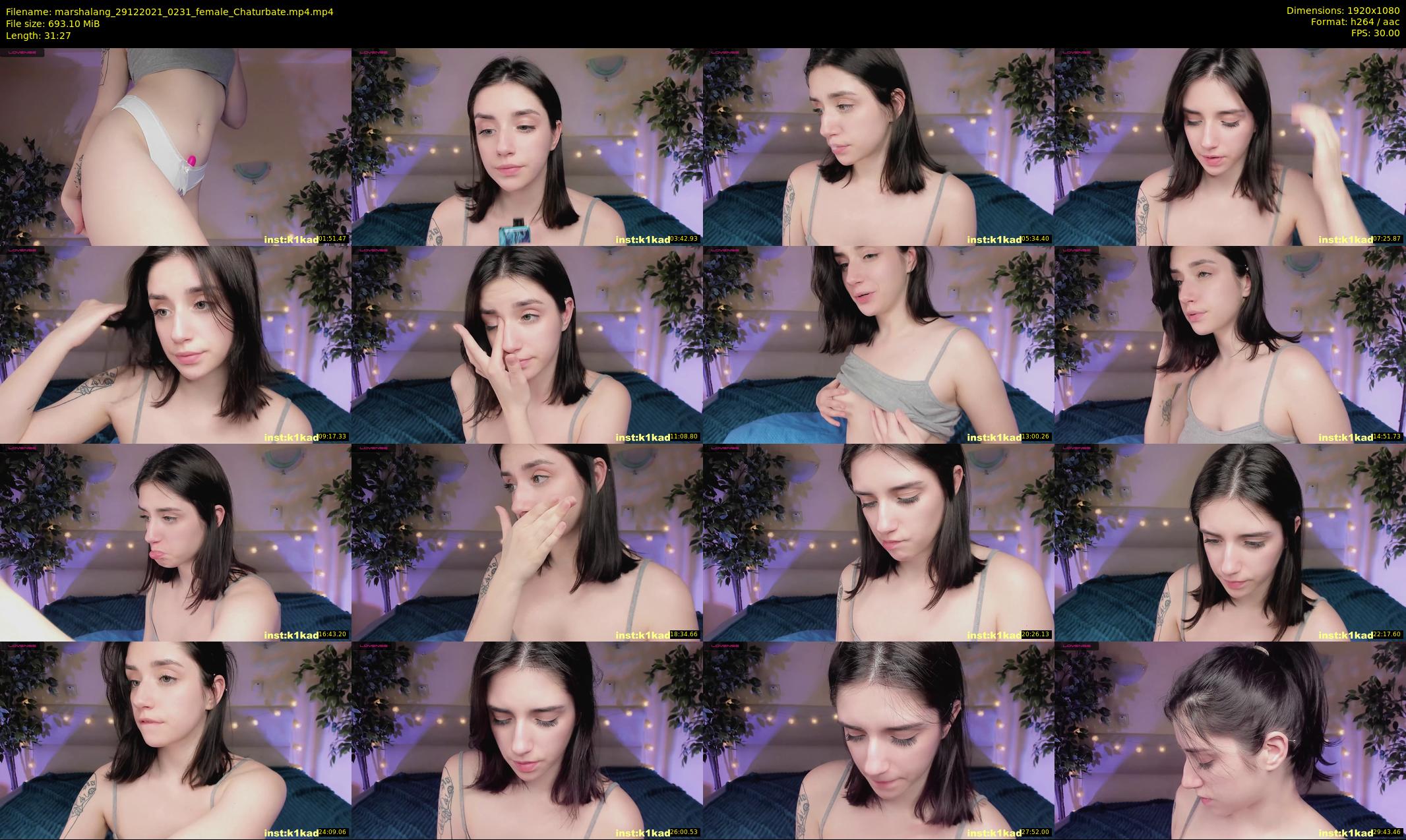 marshalang — 32 minute Chaturbate couple cam show recording, 1080p, Dec 29, 2021