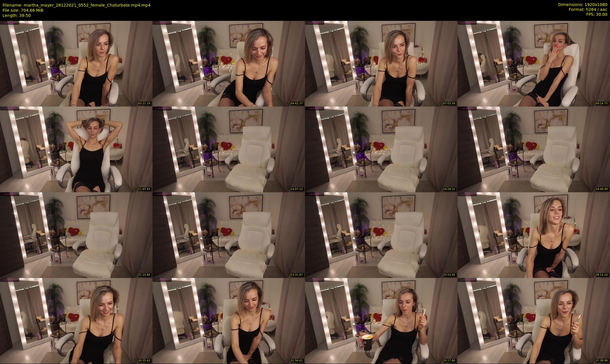 martha_mayer — 40 minute Chaturbate female cam show recording, 1080p, Dec 28, 2021