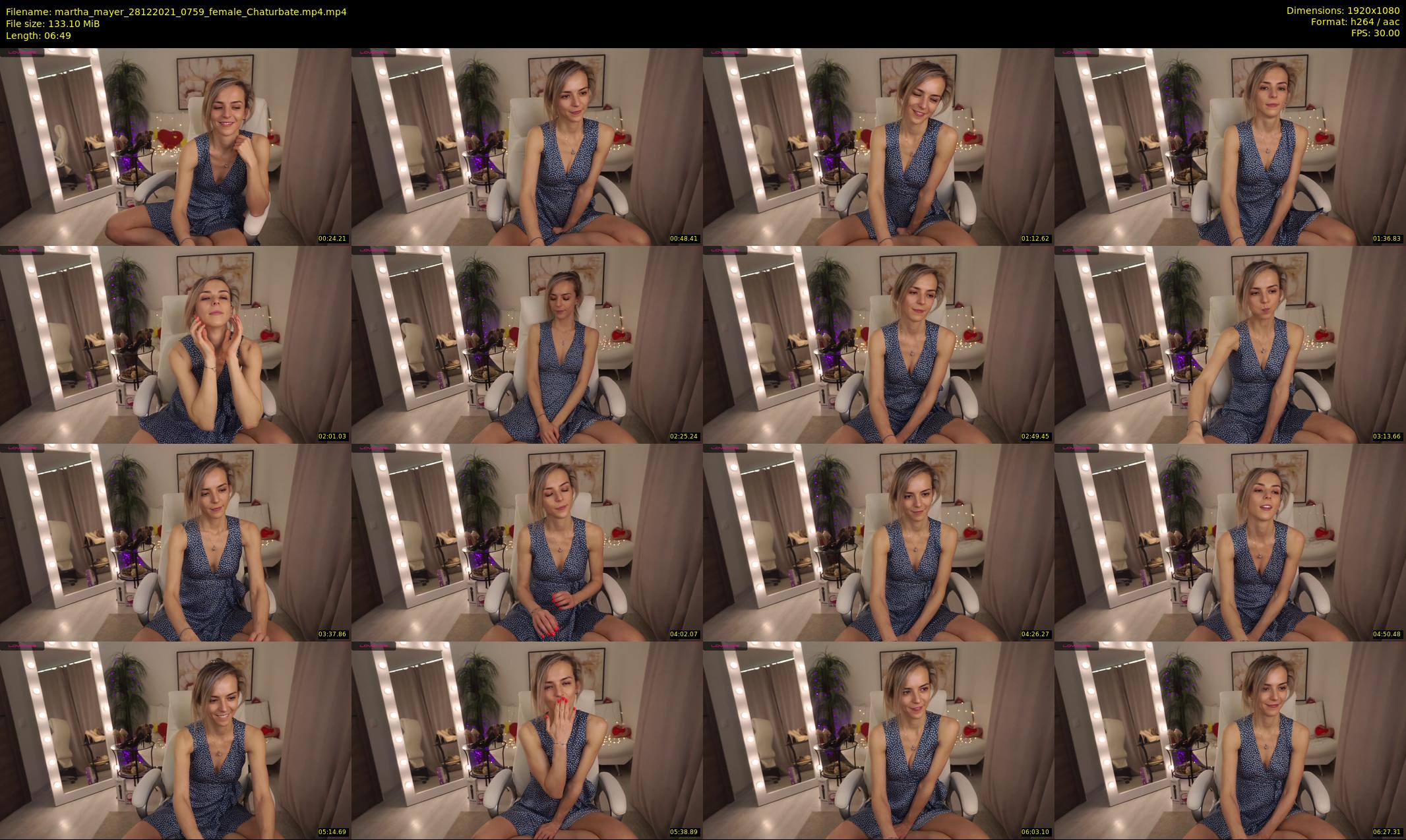 martha_mayer — 7 minute Chaturbate female cam show recording, 1080p, Dec 28, 2021