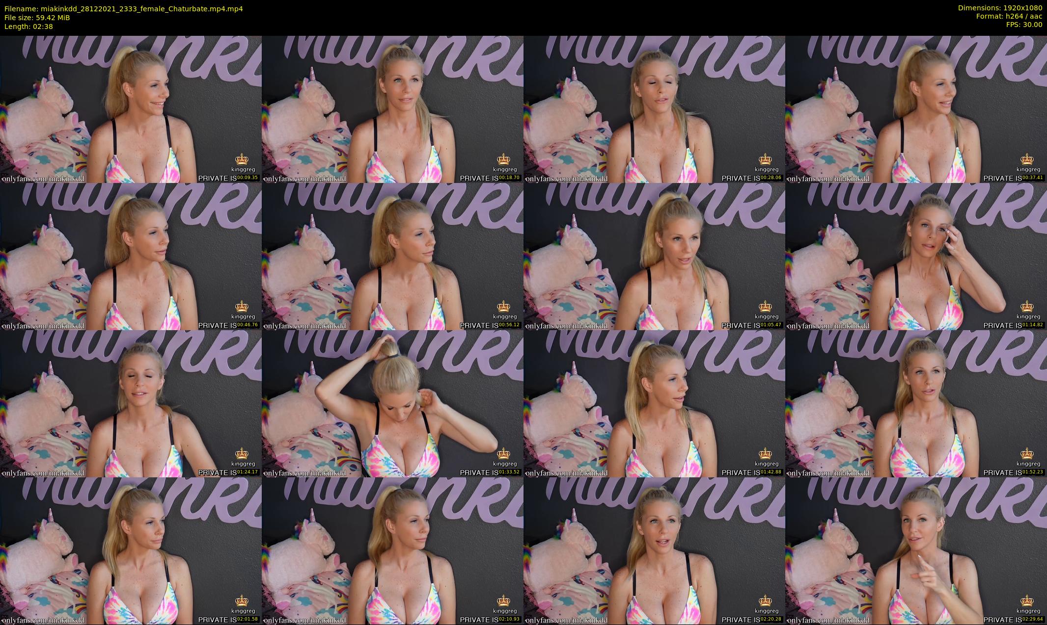 miakinkdd — 3 minute Chaturbate female cam show recording, 1080p, Dec 28, 2021
