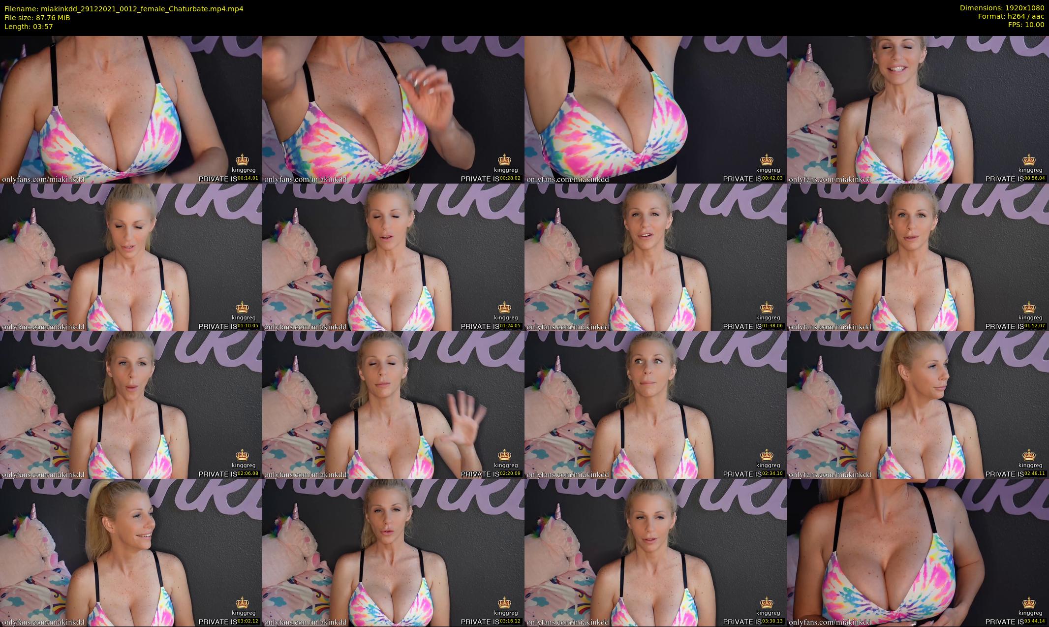 miakinkdd — 4 minute Chaturbate female cam show recording, 1080p, Dec 29, 2021