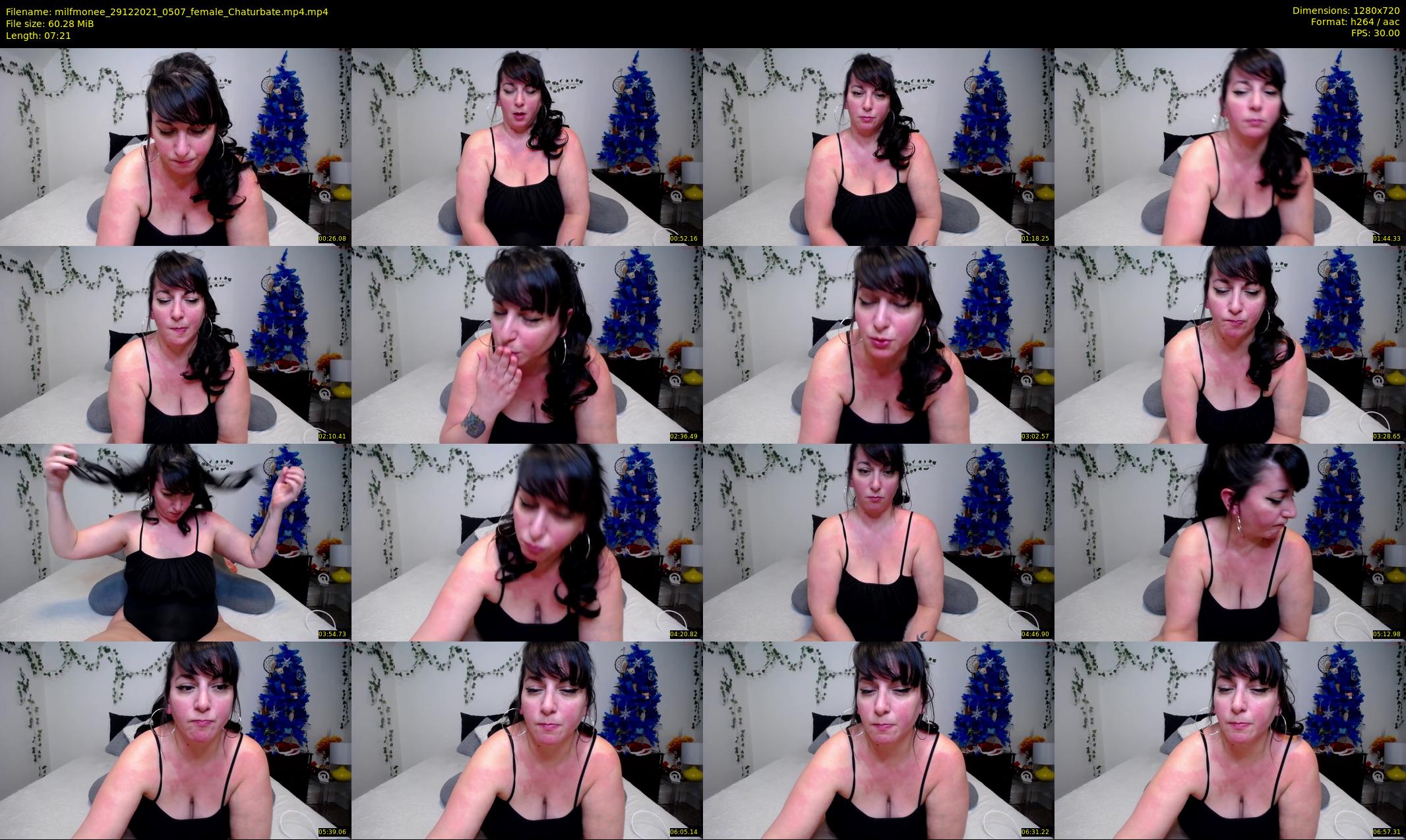 milfmonee — 8 minute Chaturbate female cam show recording, 720p, Dec 29, 2021