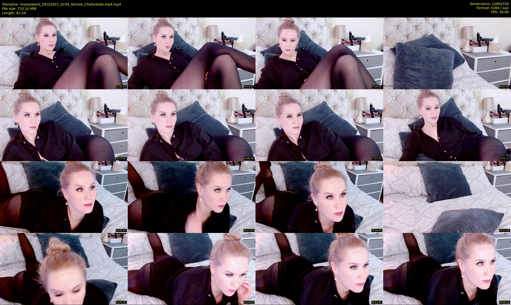 myassistant — 42 minute Chaturbate female cam show recording, 720p, Dec 29, 2021