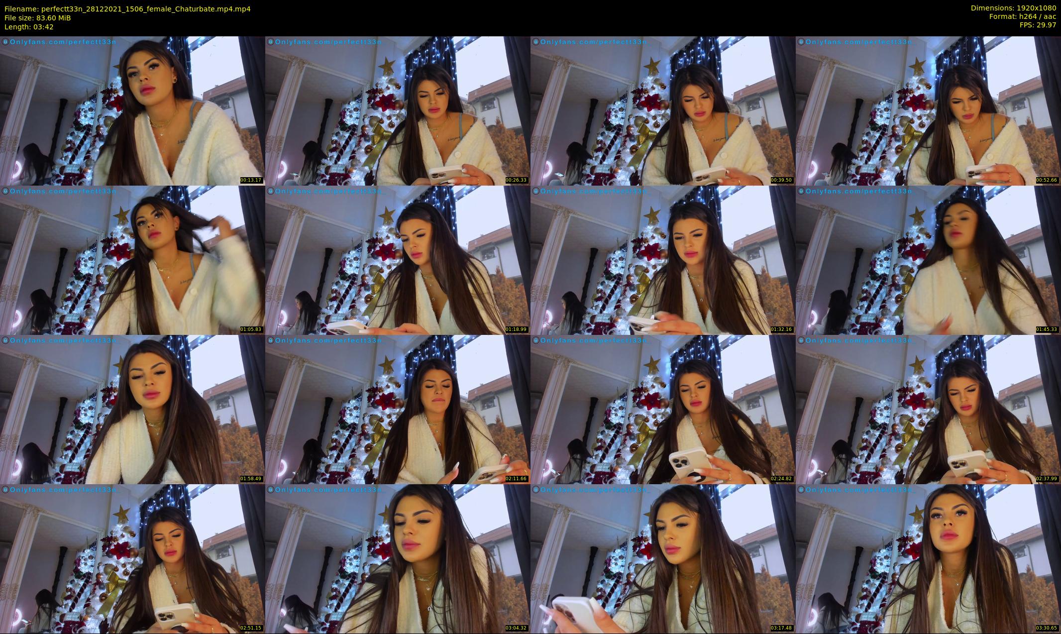 perfectt33n — 4 minute Chaturbate female cam show recording, 1080p, Dec 28, 2021