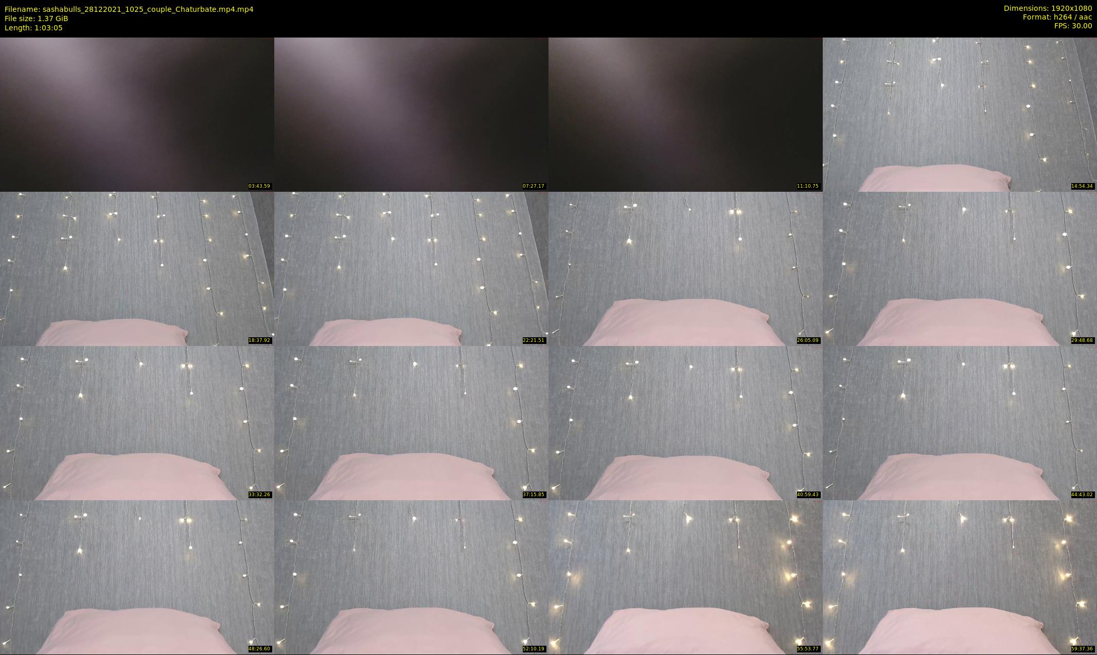 sashabulls — 64 minute Chaturbate couple cam show recording, 1080p, Dec 28, 2021
