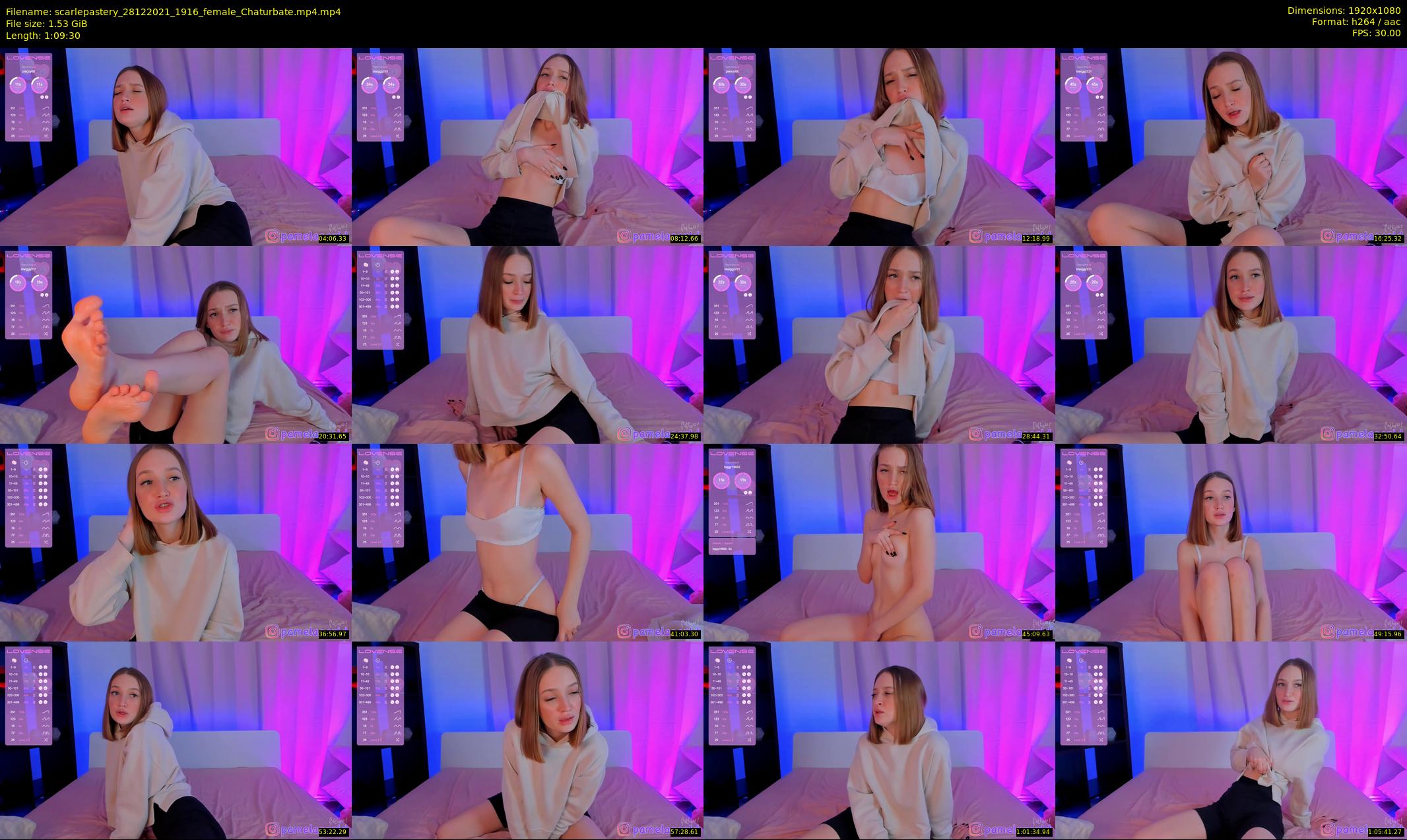 scarlepastery — 70 minute Chaturbate couple cam show recording, 1080p, Dec 28, 2021