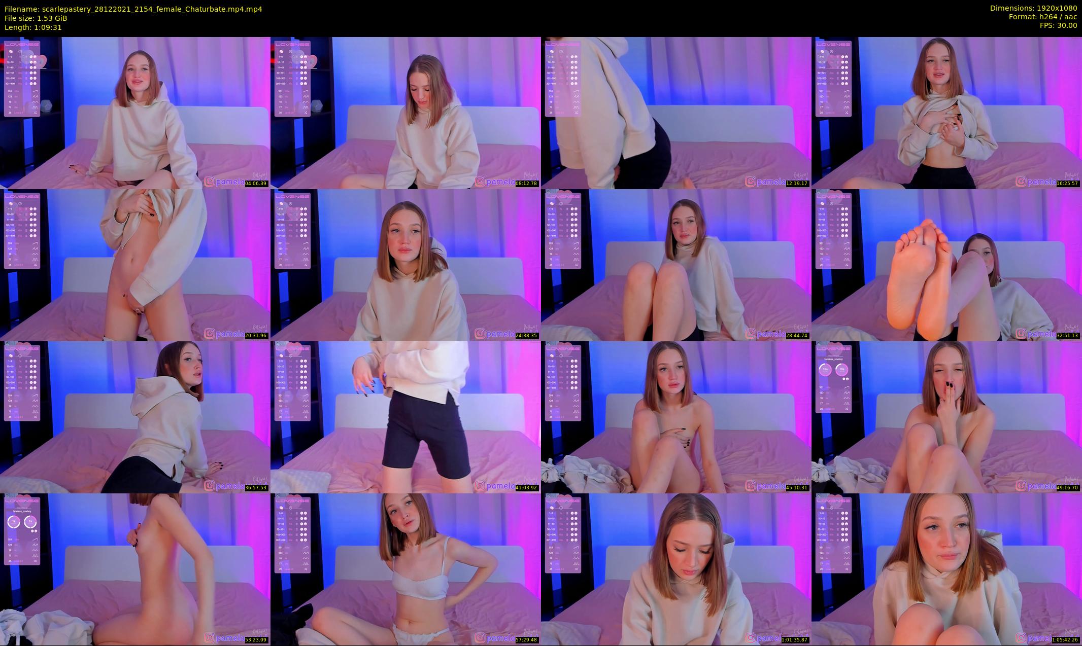 scarlepastery — 70 minute Chaturbate couple cam show recording, 1080p, Dec 28, 2021