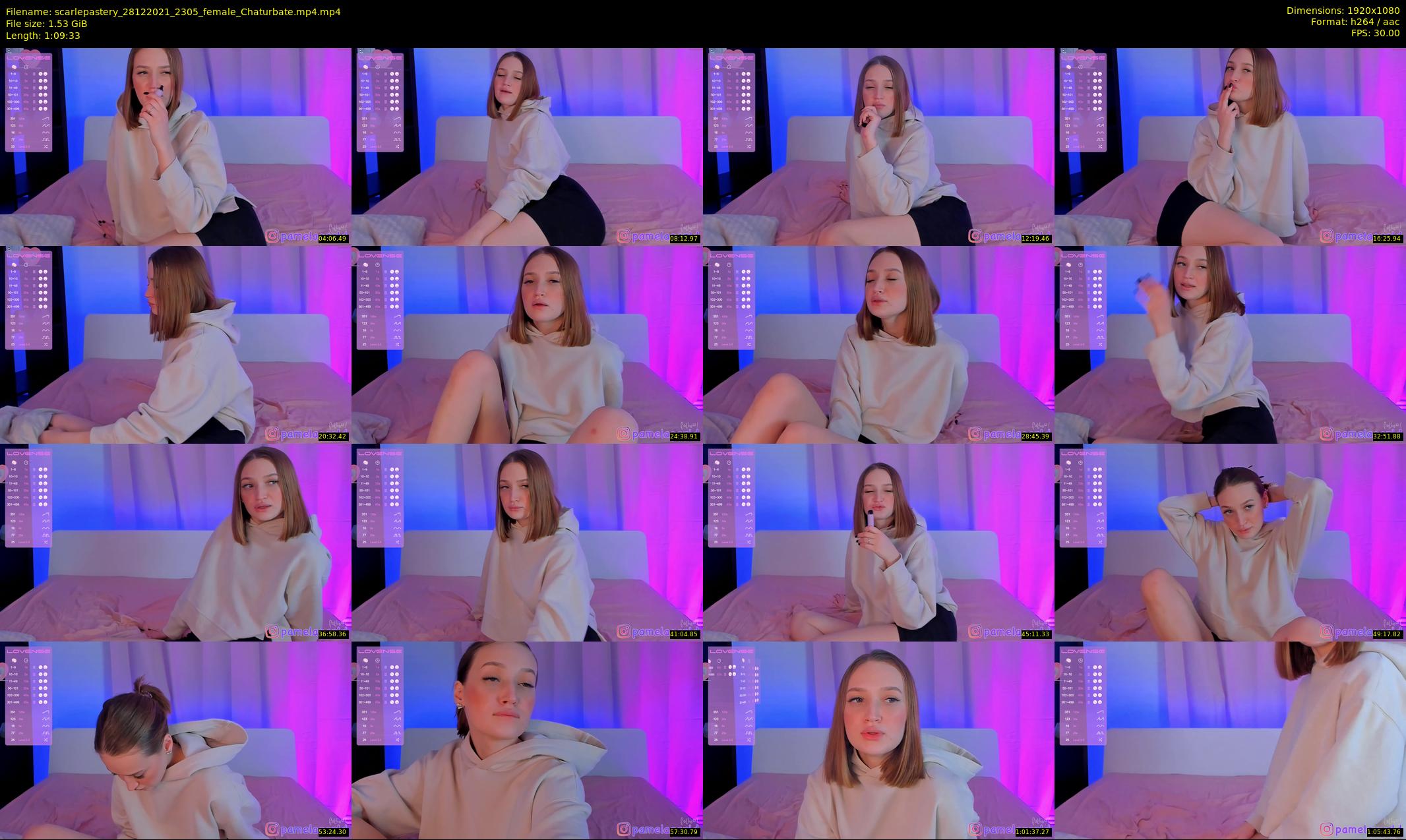 scarlepastery — 70 minute Chaturbate couple cam show recording, 1080p, Dec 28, 2021