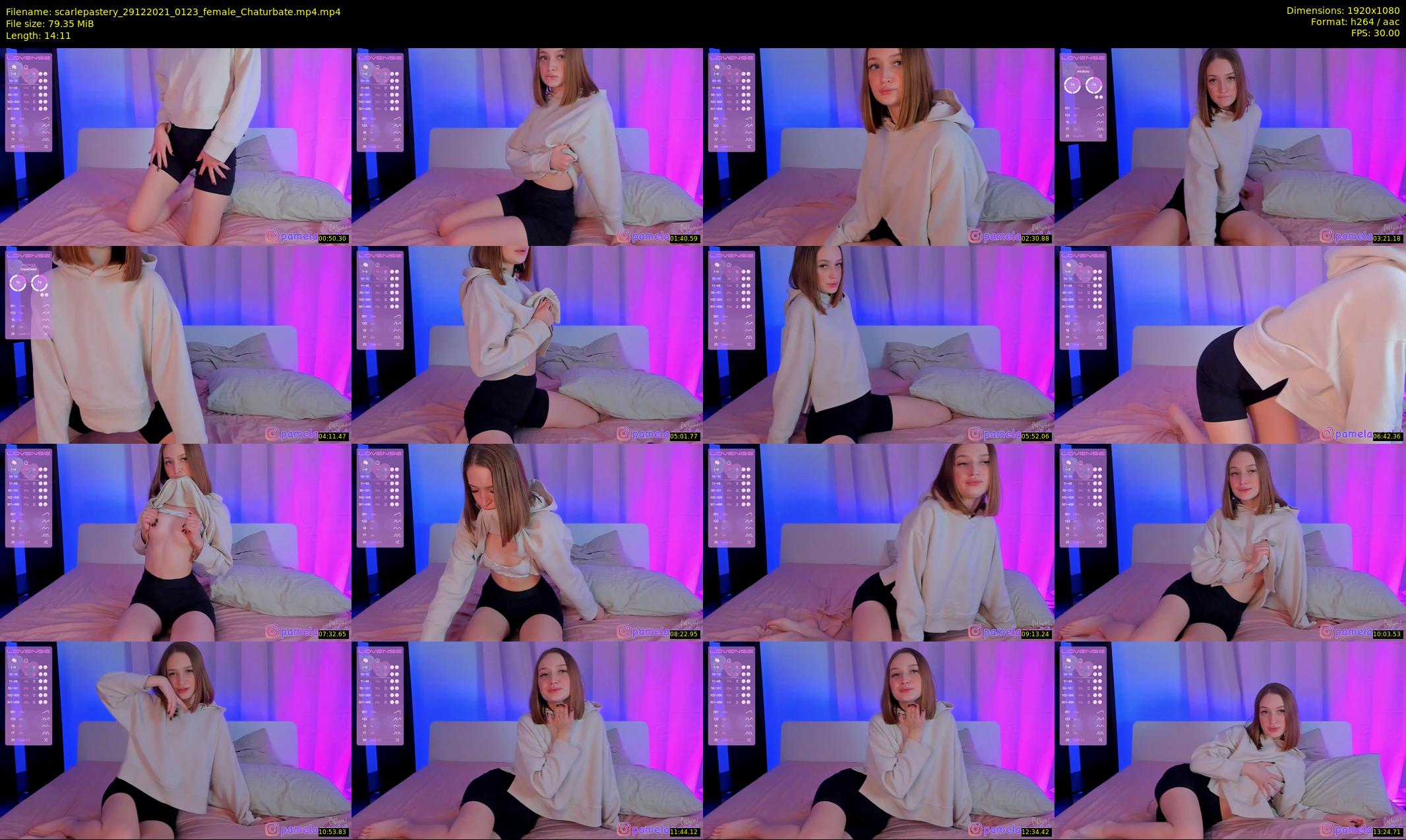 scarlepastery — 15 minute Chaturbate couple cam show recording, 1080p, Dec 29, 2021