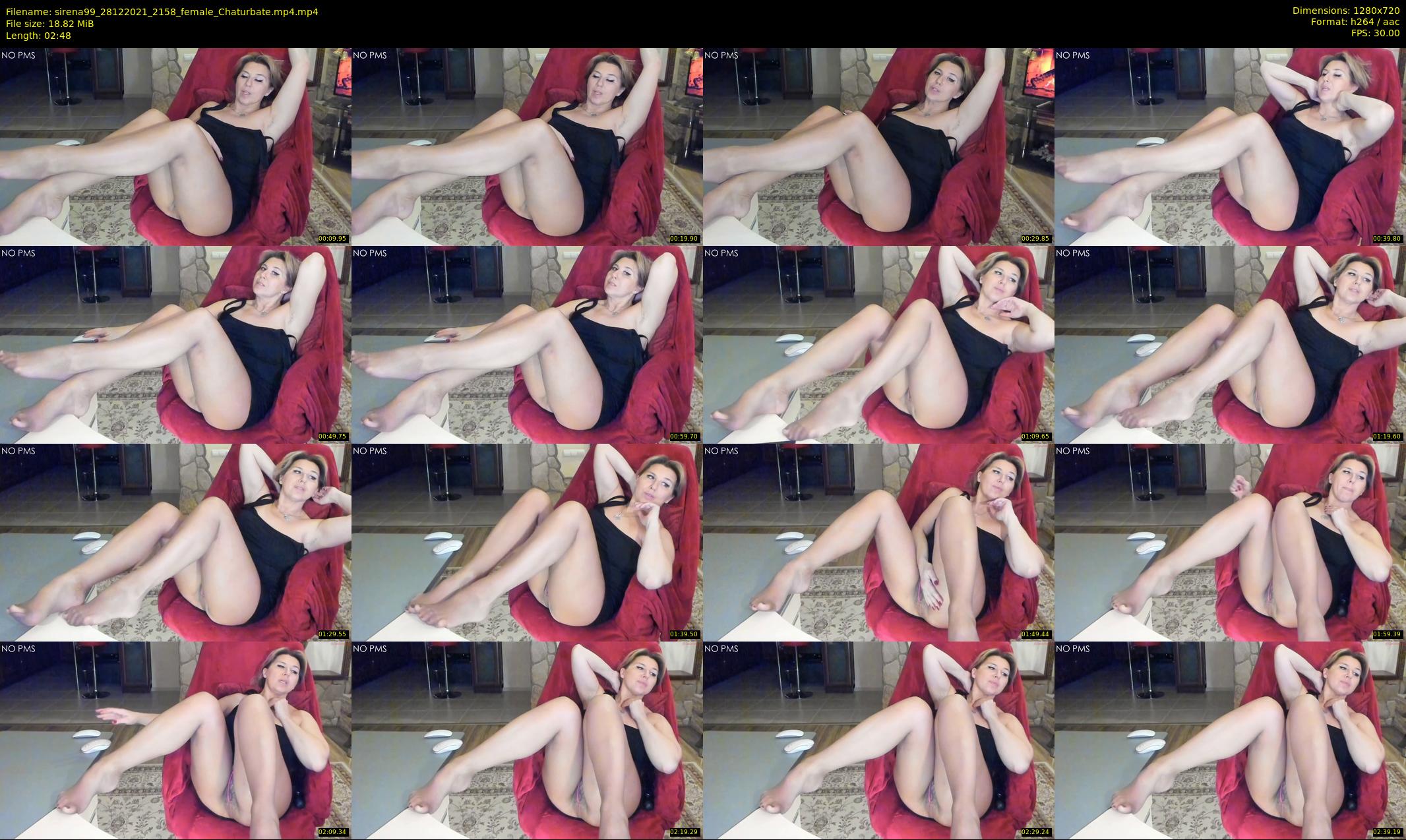 sirena99 — 3 minute Chaturbate female cam show recording, 720p, Dec 28, 2021