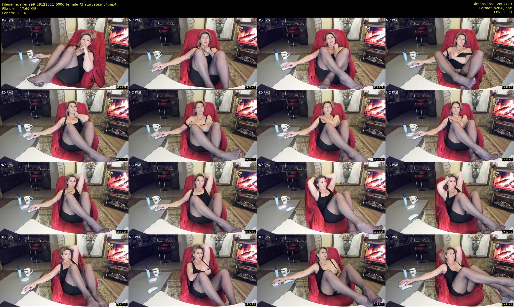 sirena99 — 29 minute Chaturbate female cam show recording, 720p, Dec 29, 2021